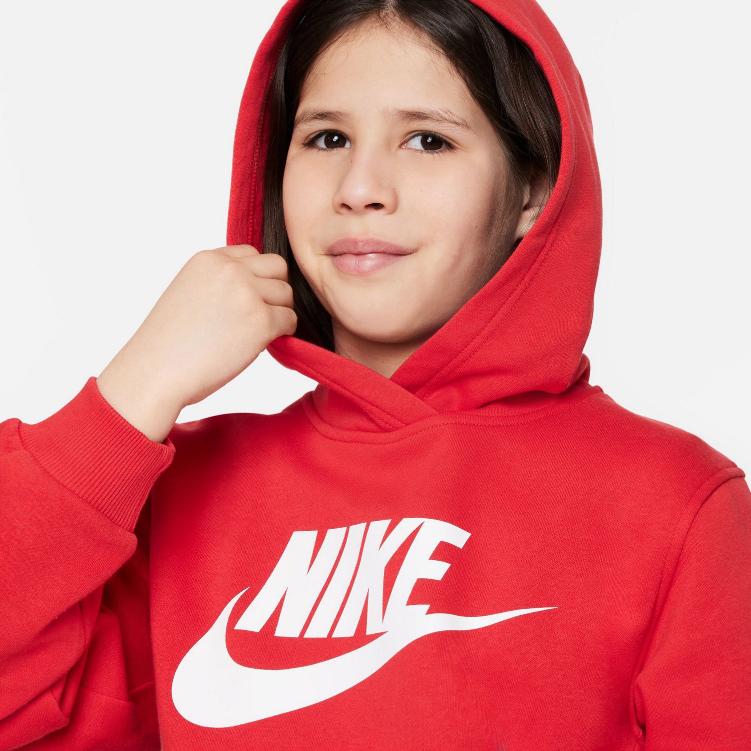 Nike Kids' Sportswear HBR Club Fleece Hoodie - view number 3