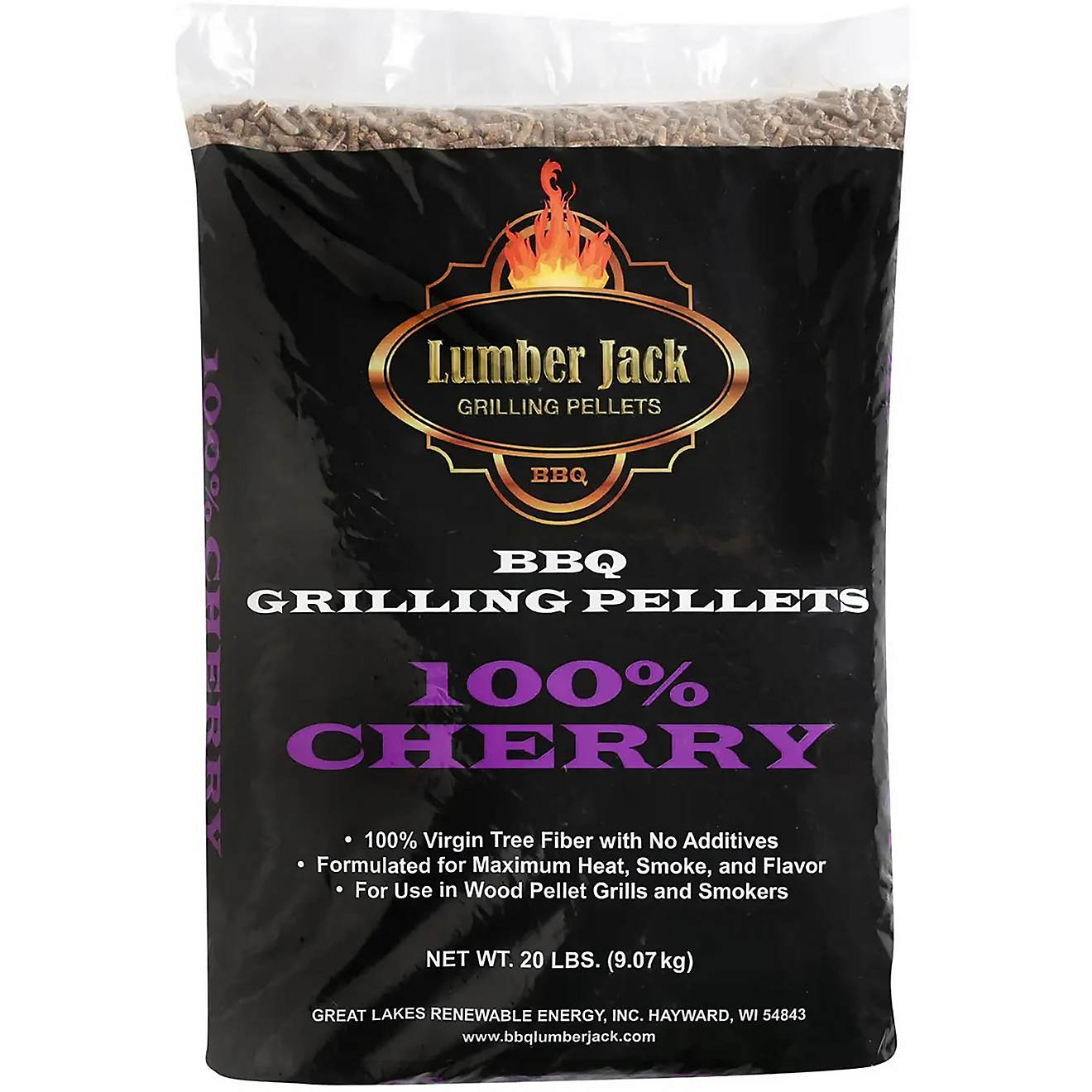 Lumber Jack BBQ 100% Cherry Pellets 20lb                                                                                         - view number 1