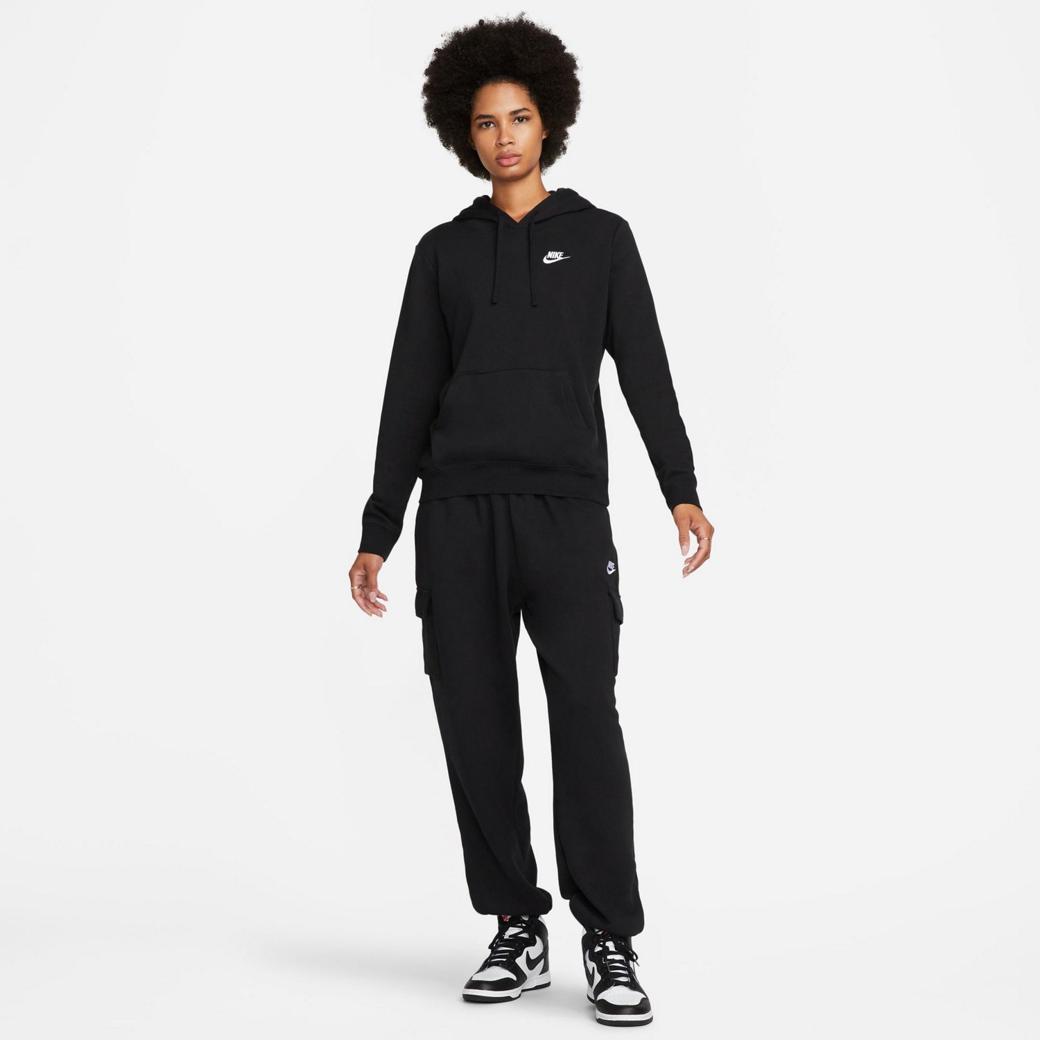 Nike Women's Club Fleece Pullover Hoodie                                                                                         - view number 6