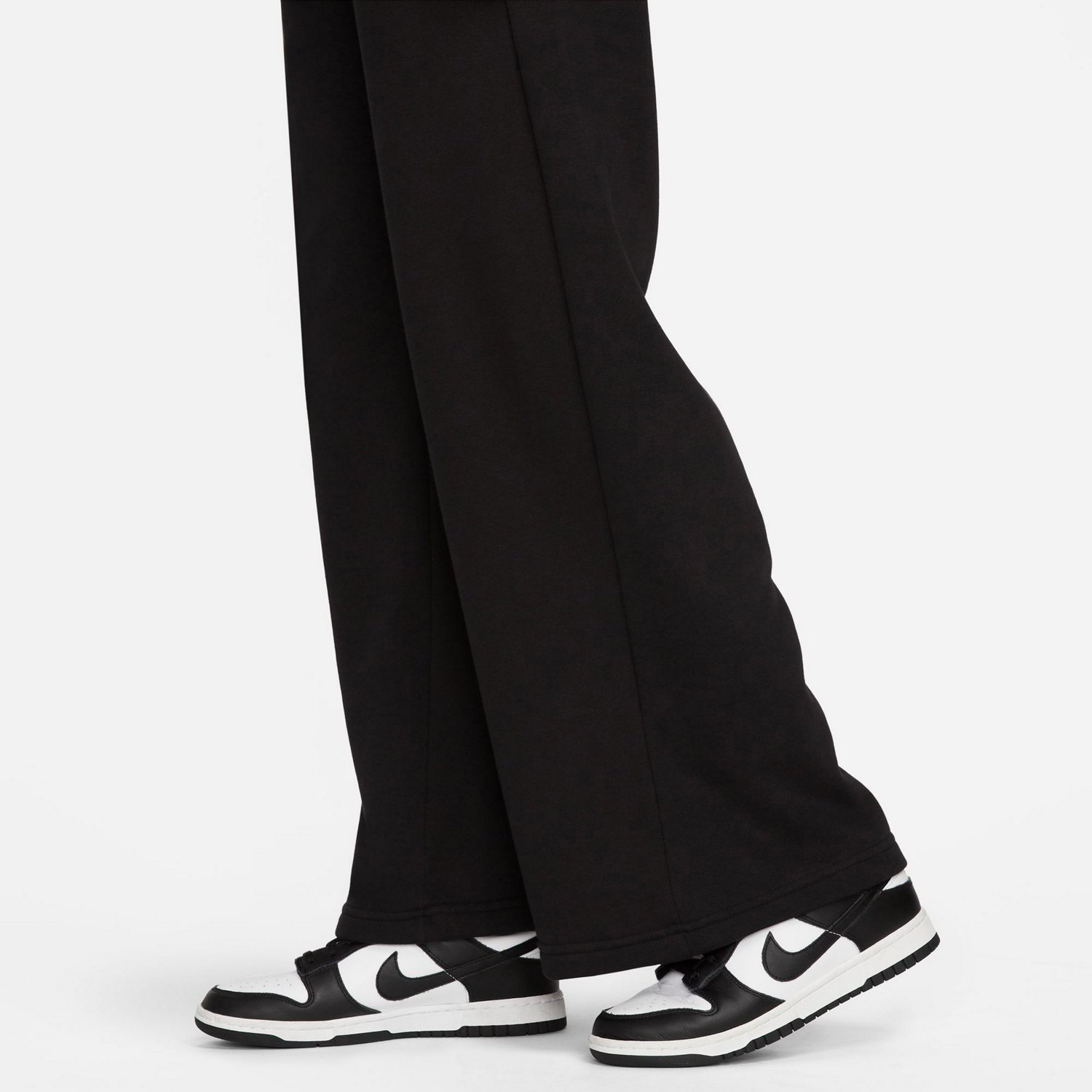 Women's Nike Sportswear Club Fleece Midrise Wide-Leg Pants
