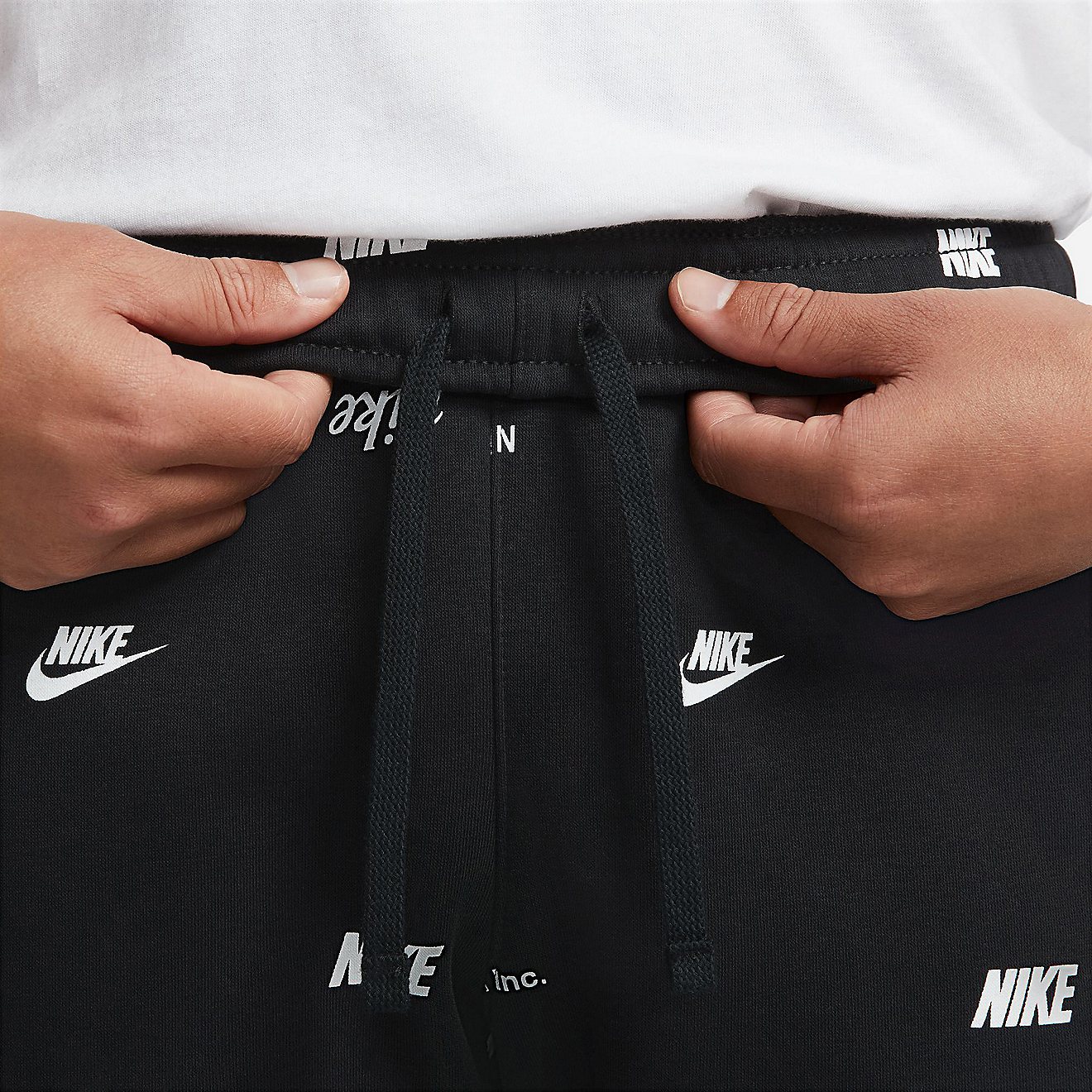 Nike Men's Club Fleece+ Brushed-Back Allover Print Joggers | Academy