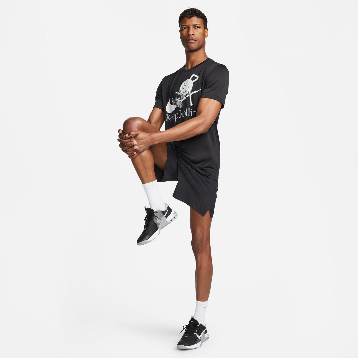 Nike Men's Dri-FIT Fitness T-shirt - view number 4