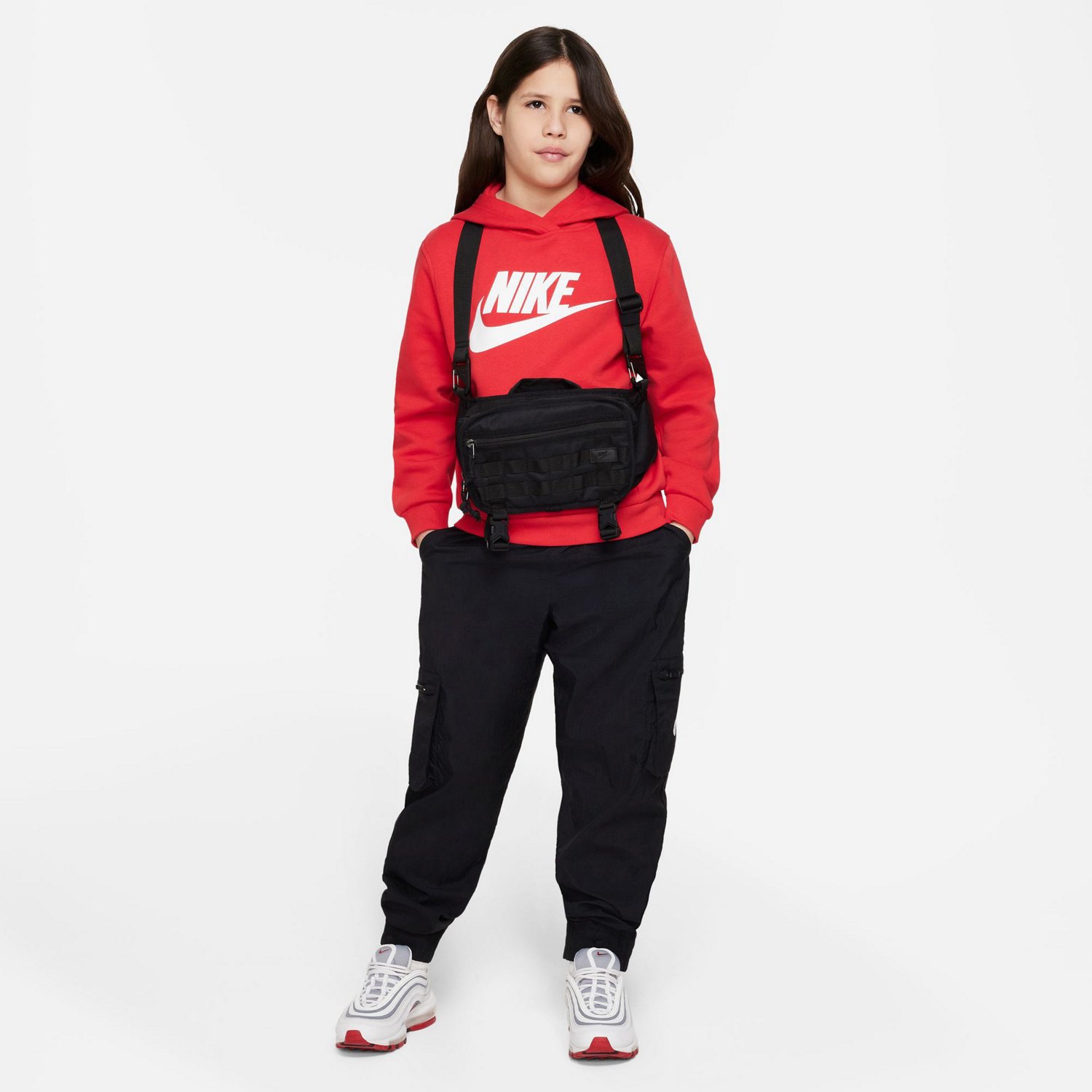 Nike Kids' Sportswear HBR Club Fleece Hoodie - view number 5