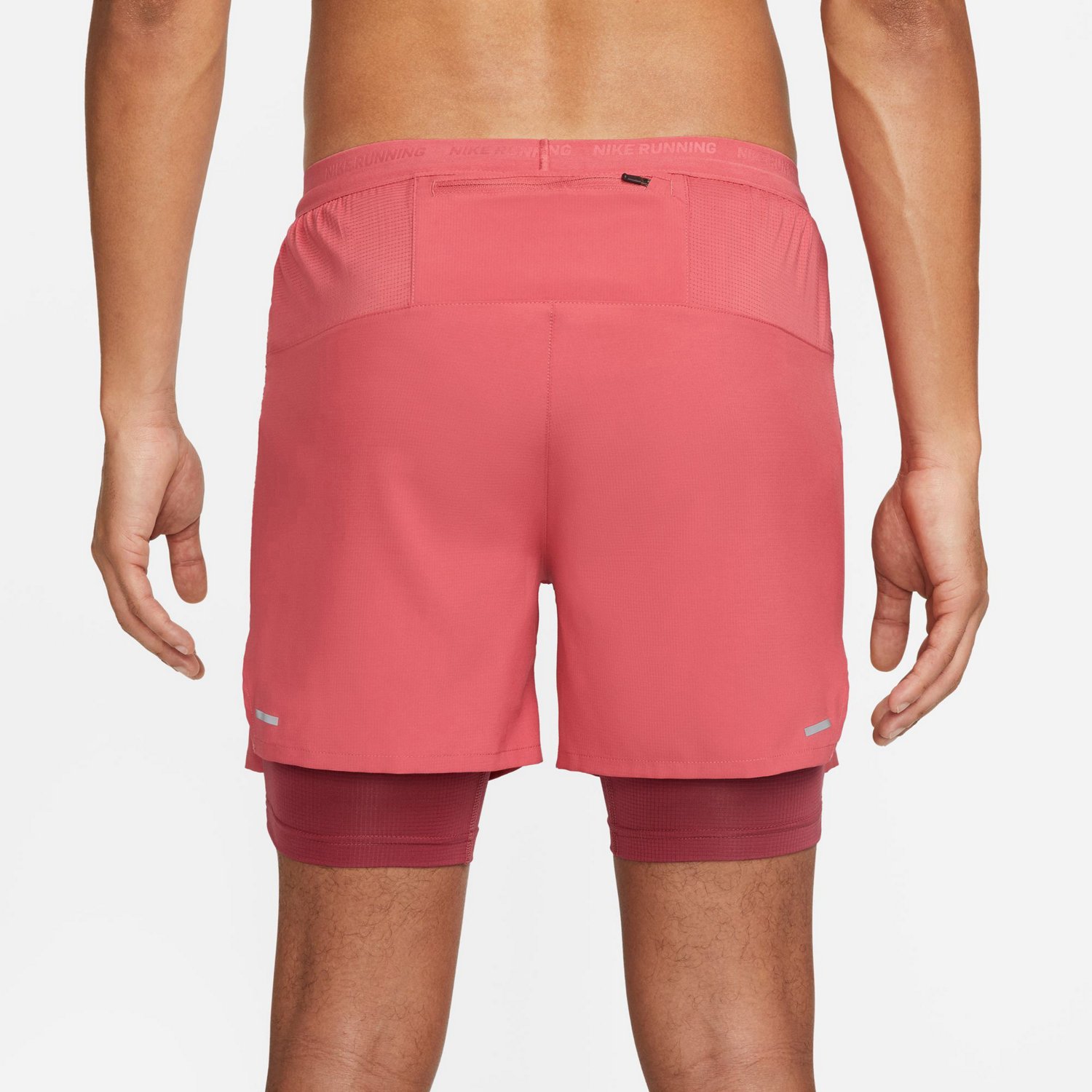 Nike Men's DriFIT Stride Hybrid Running Shorts 7 in Academy