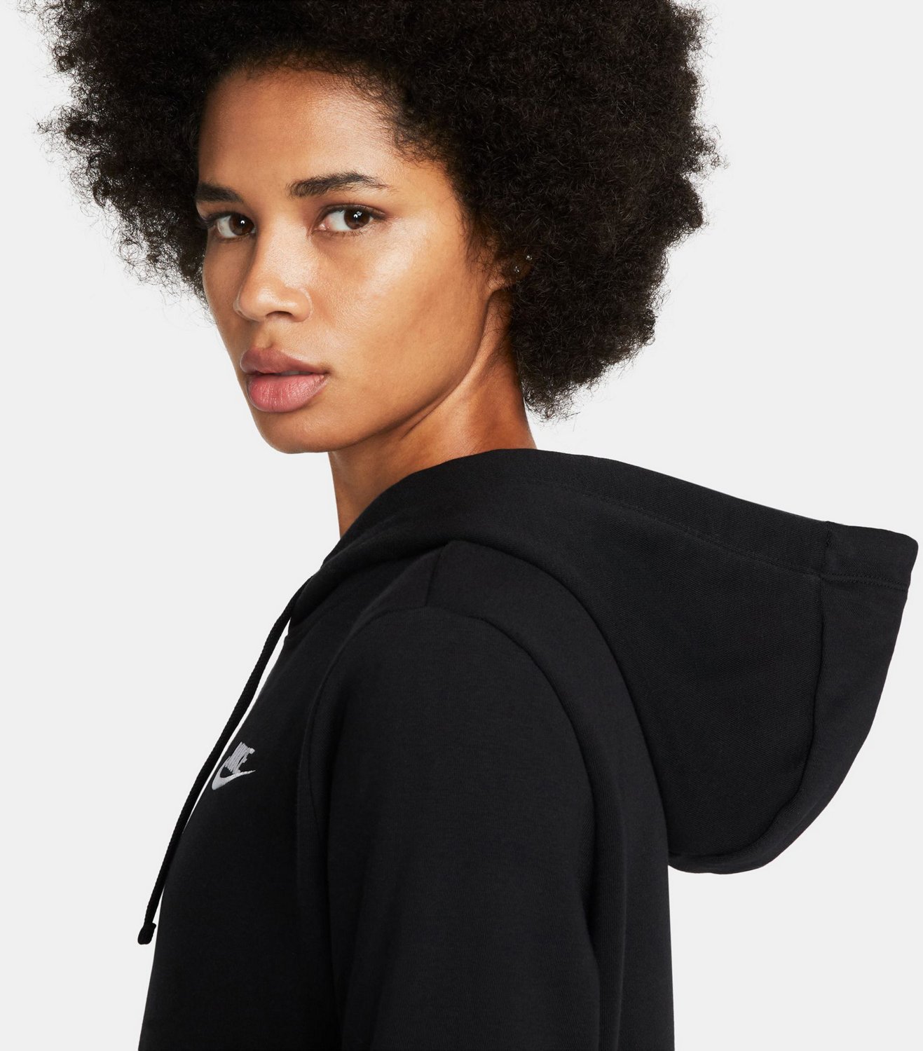Nike Women's Club Fleece Pullover Hoodie                                                                                         - view number 5