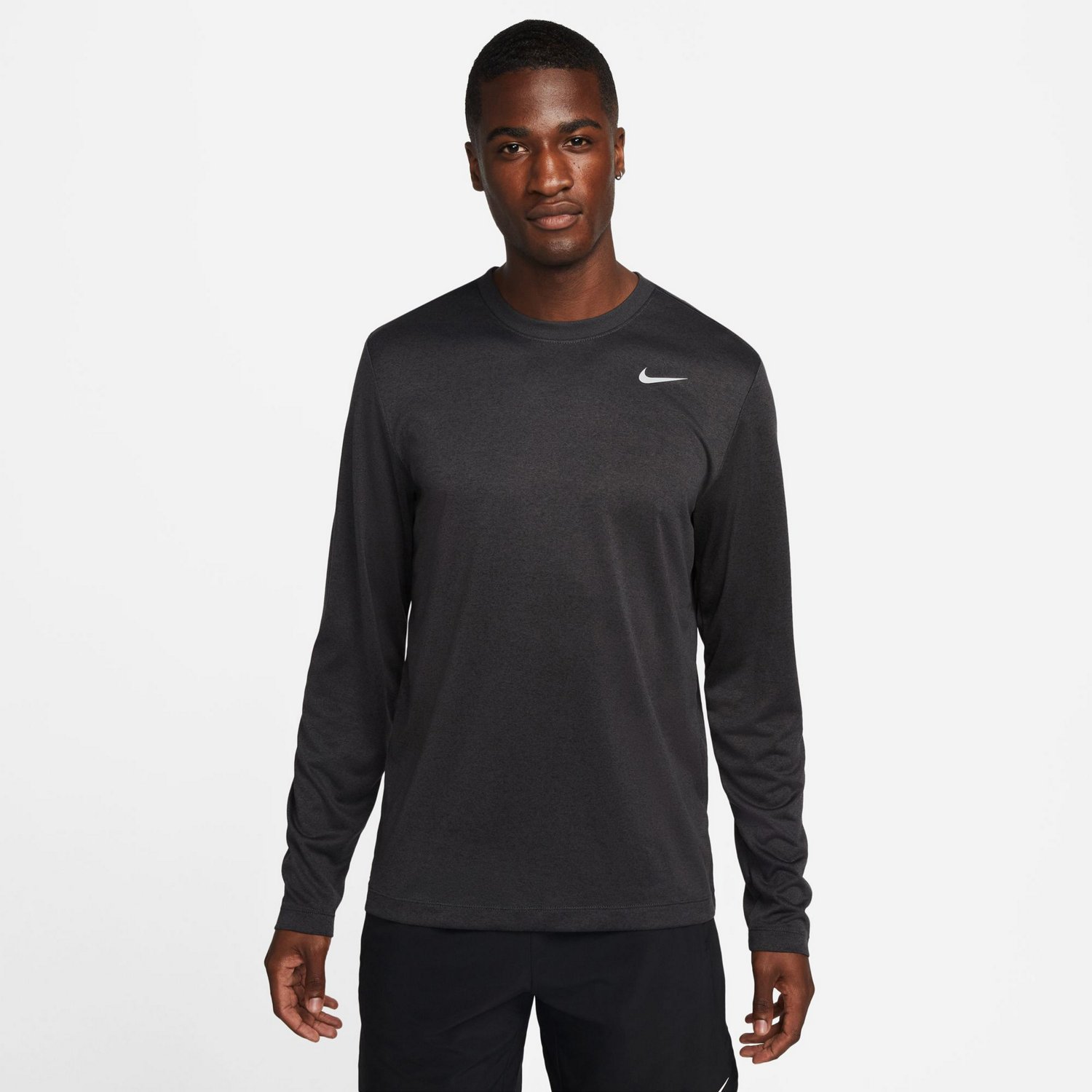 Nike Men s Dri FIT Legend Long Sleeve Fitness Top Academy