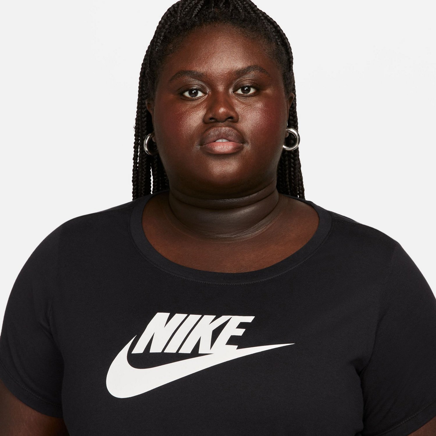 Nike Women's Sportswear Essentials Logo Plus Size T-Shirt - view number 3