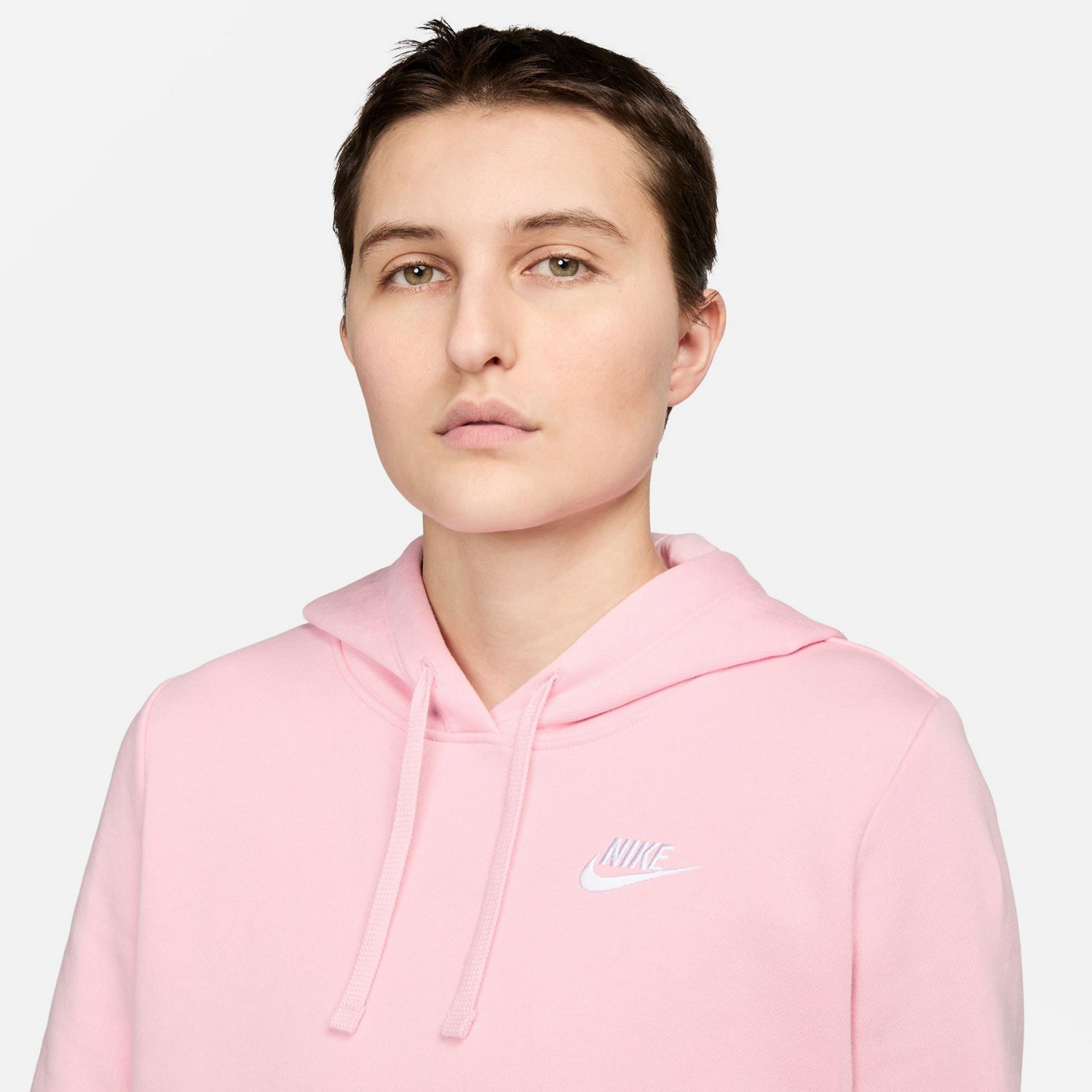 Nike Women's Club Fleece Pullover Hoodie                                                                                         - view number 3