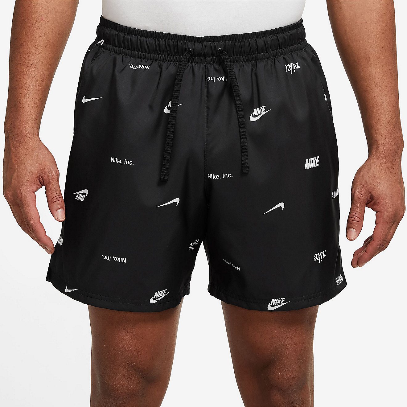 Nike Men's Club+ Woven Allover Print Flow Shorts                                                                                 - view number 1