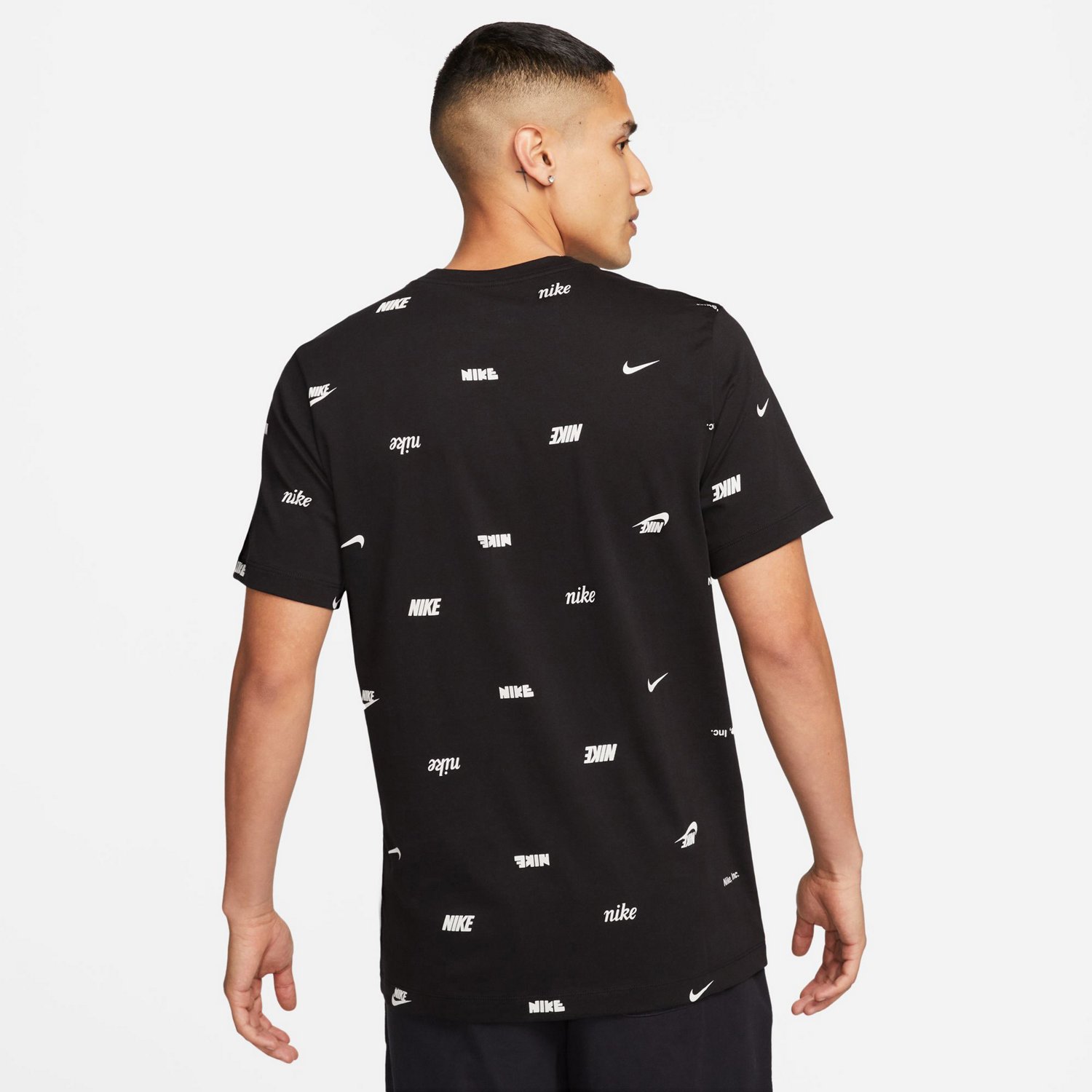 Nike Men's Club+ Allover Print T-shirt - view number 2
