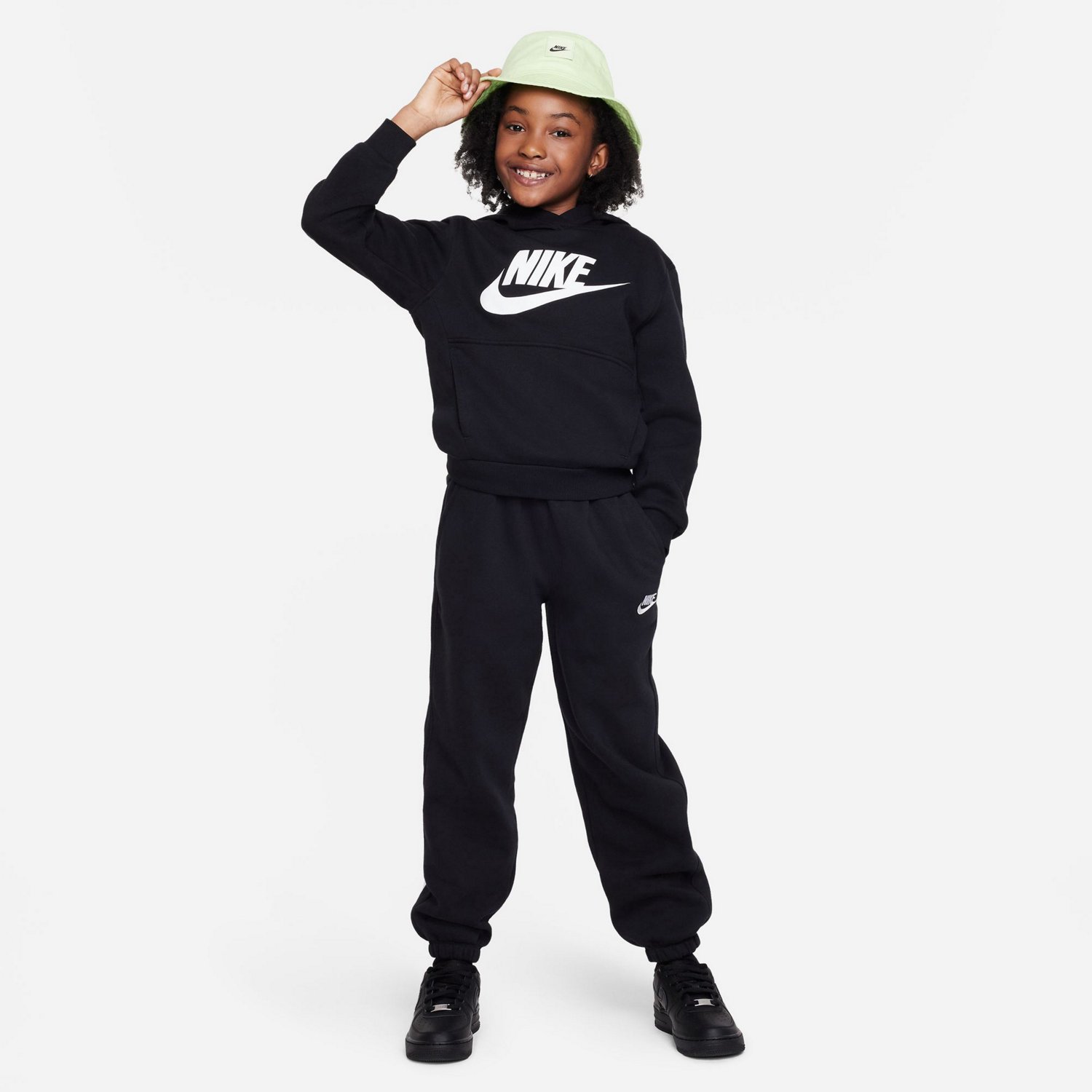 Nike Kids' Sportswear HBR Club Fleece Hoodie - view number 5