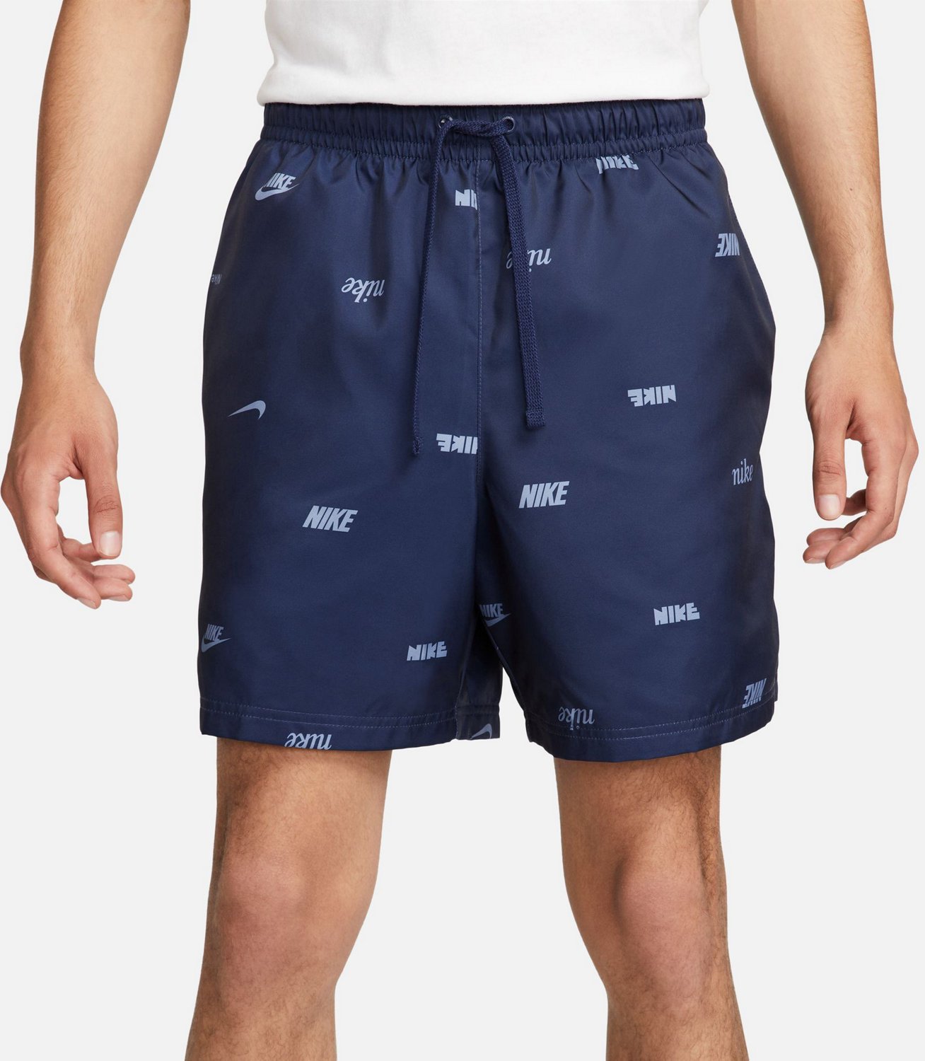 Nike Men's Club+ Woven Allover Print Flow Shorts - view number 3