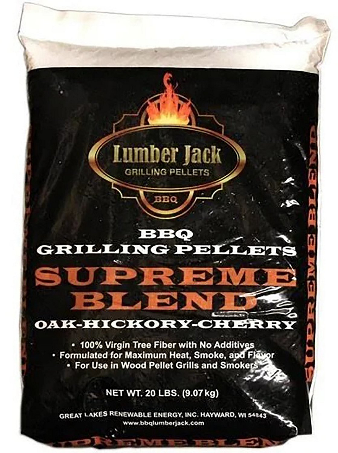 Lumber Jack BBQ Supreme Blend Pellets 20lb Academy