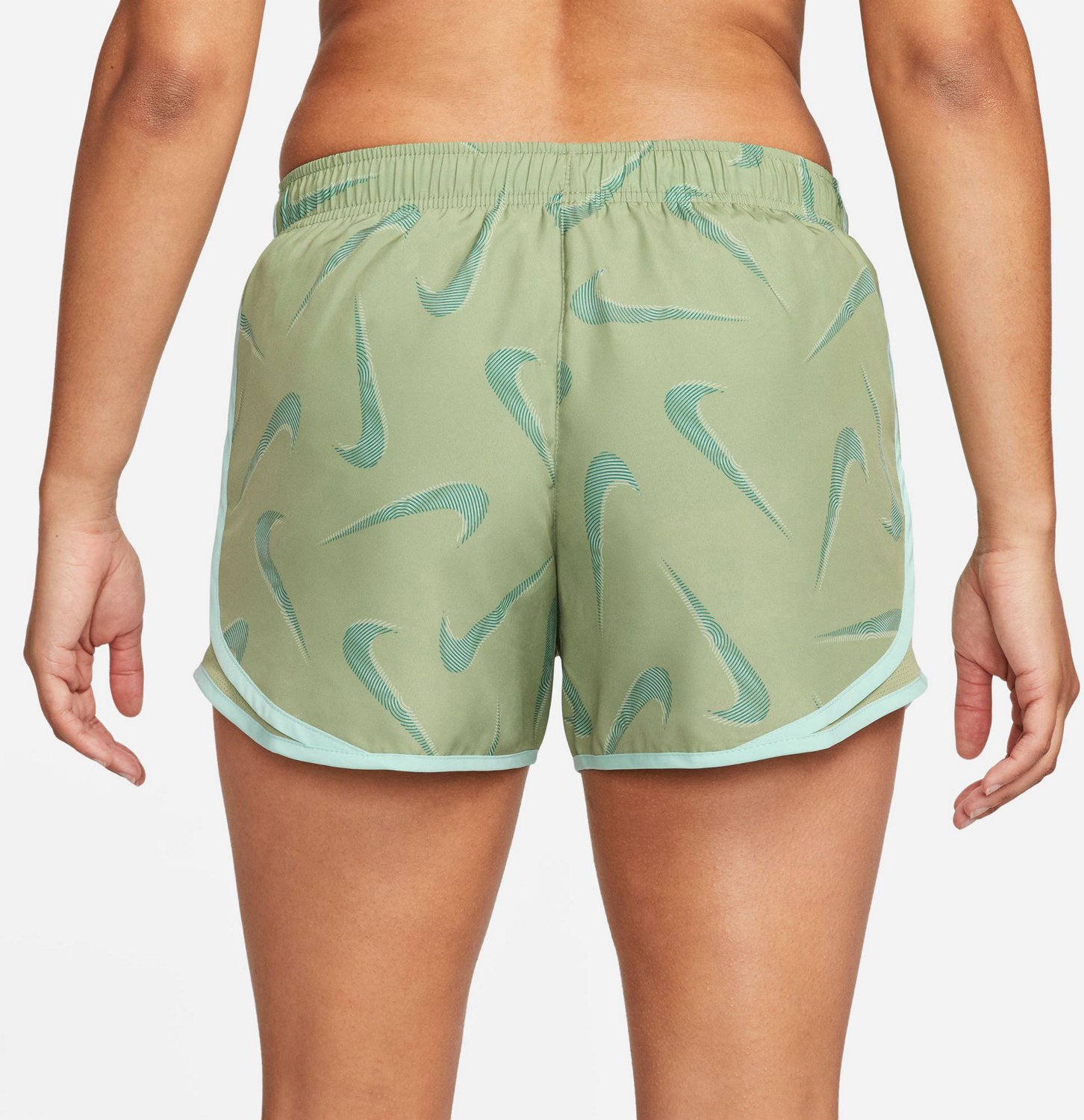 Nike Women's Tempo Swoosh Allover Print Running Shorts - view number 3