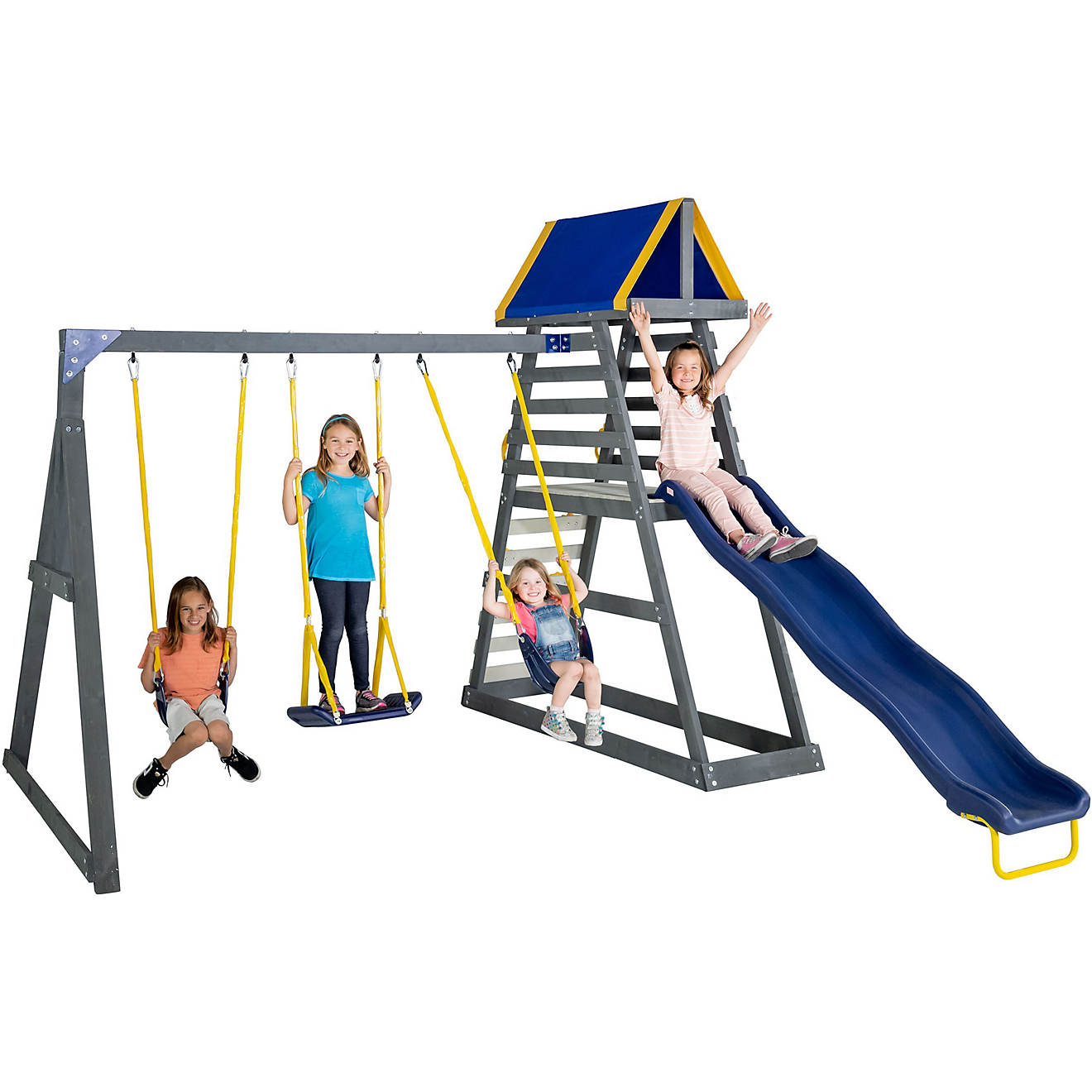 Sportspower Mill Creek Canyon Wooden Swing Set                                                                                   - view number 1
