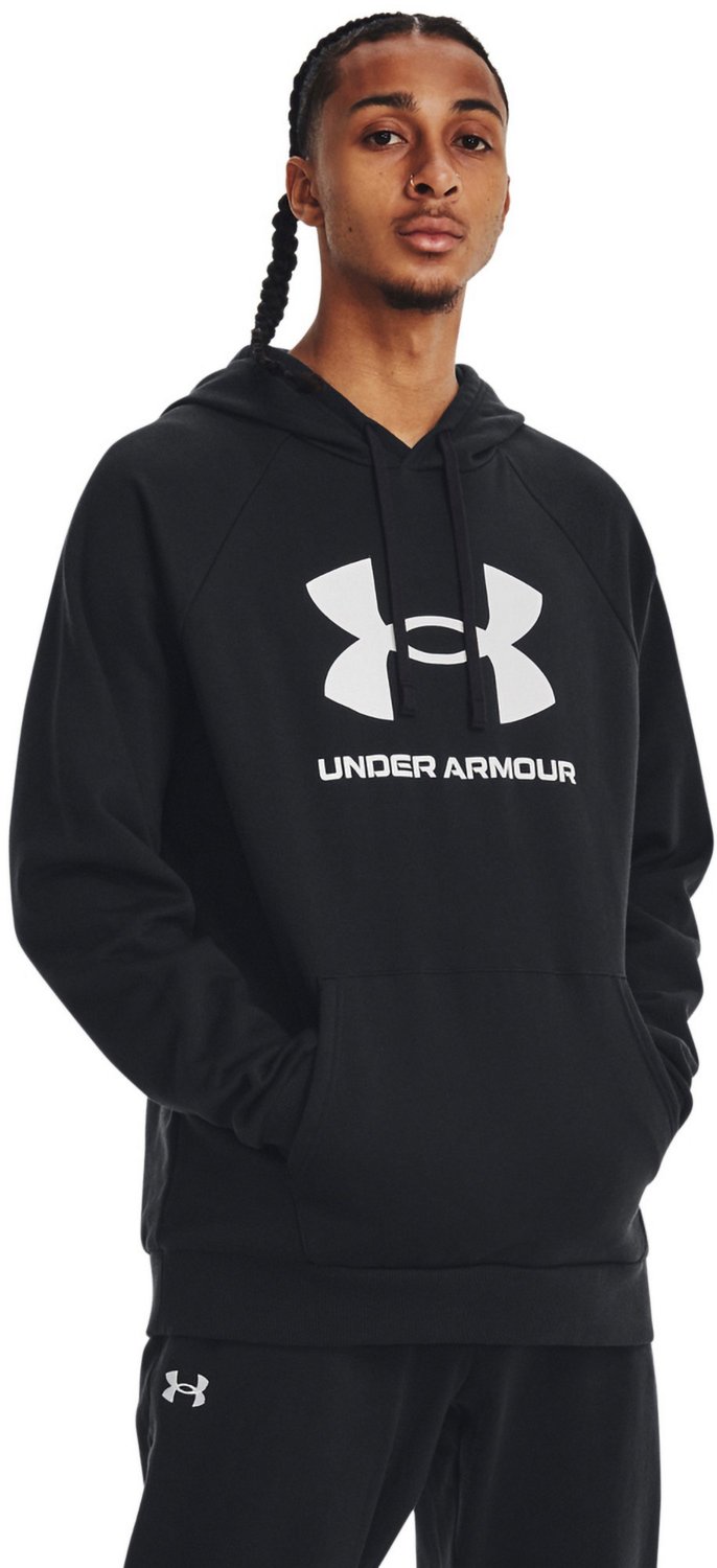 Under Armour Men's Rival Fleece Box Logo Hoodie