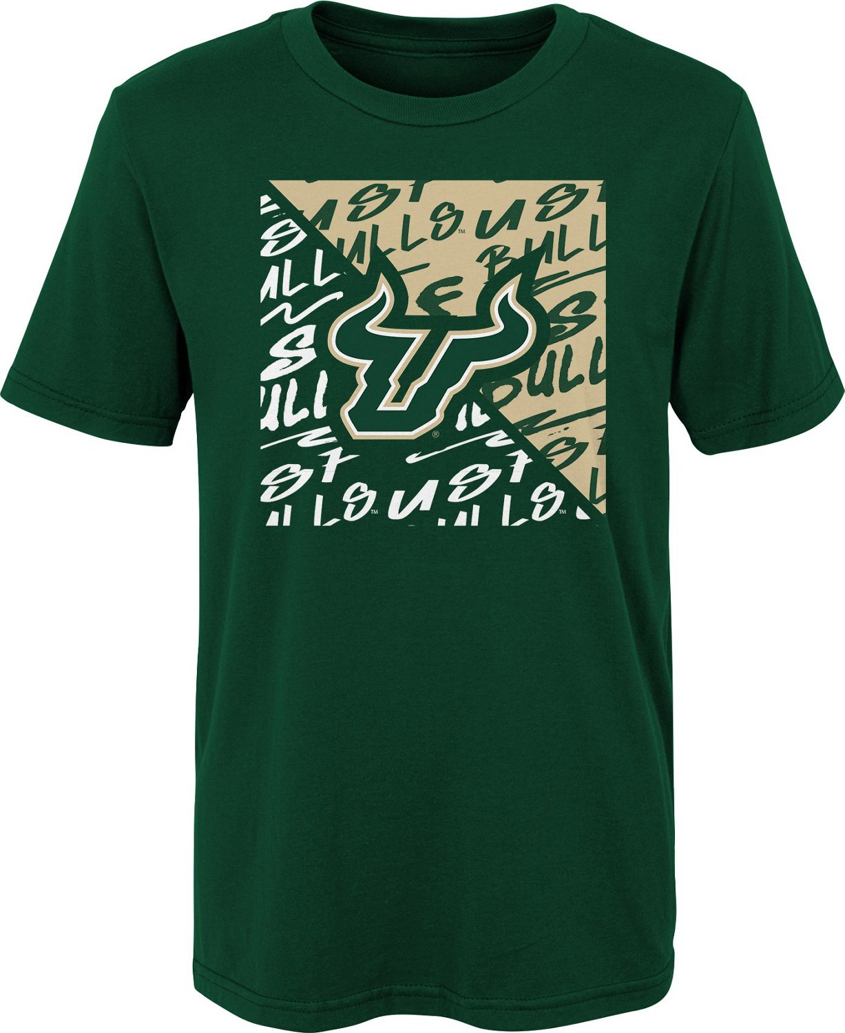 Outerstuff Boys' 4-7 University of South Florida Divide T-shirt | Academy