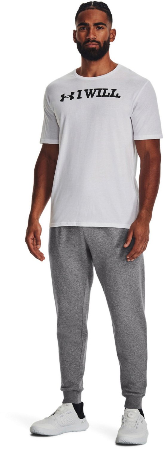 Under Armour Men's Rival Fleece Joggers                                                                                          - view number 3