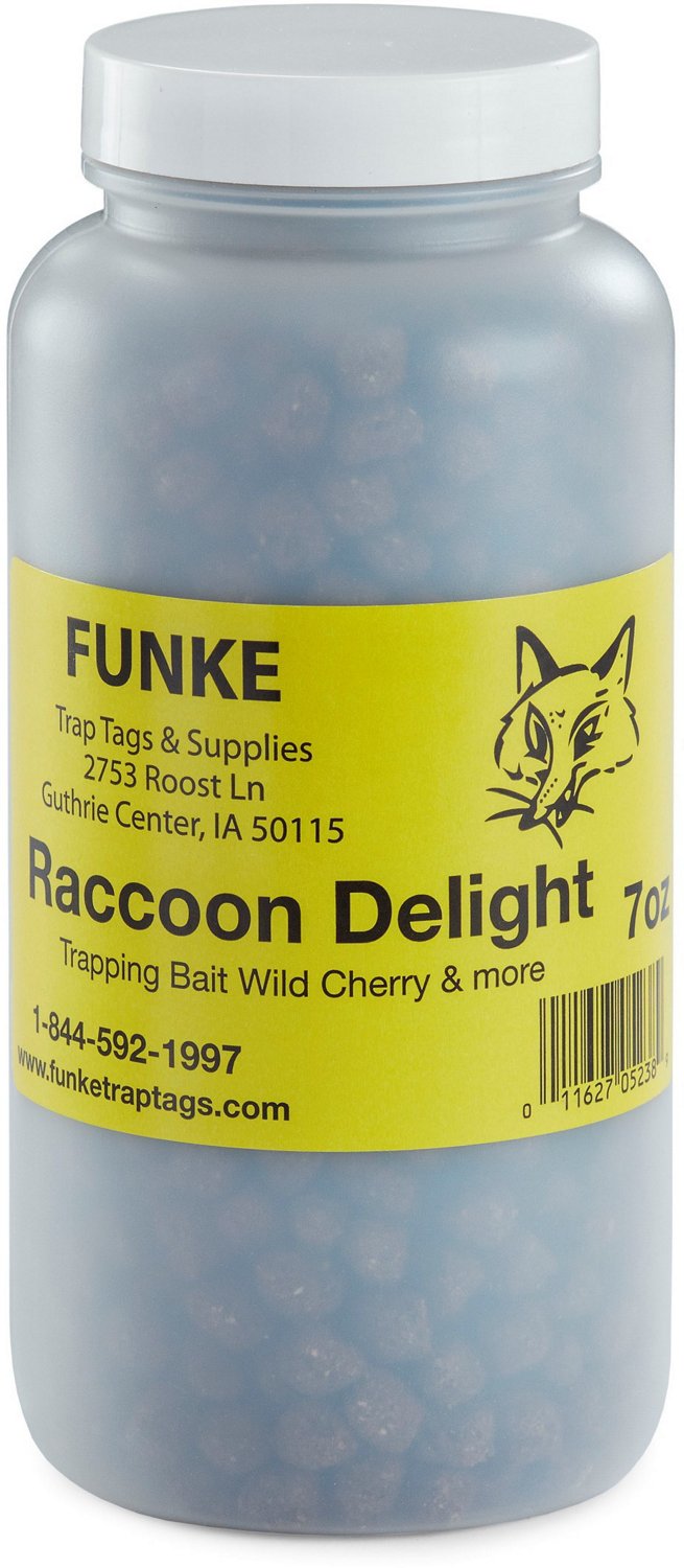 Duke Traps Raccoon Delight Wild Cherry Flavor Bait