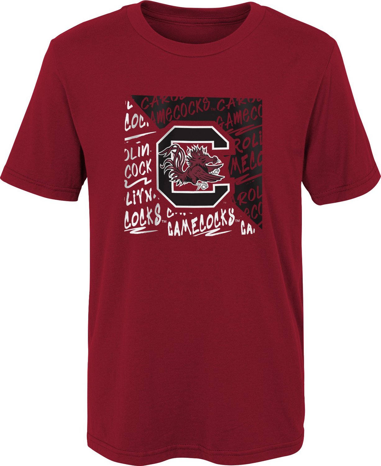 Outerstuff Boys' 4-7 University of South Carolina Divide T-shirt | Academy