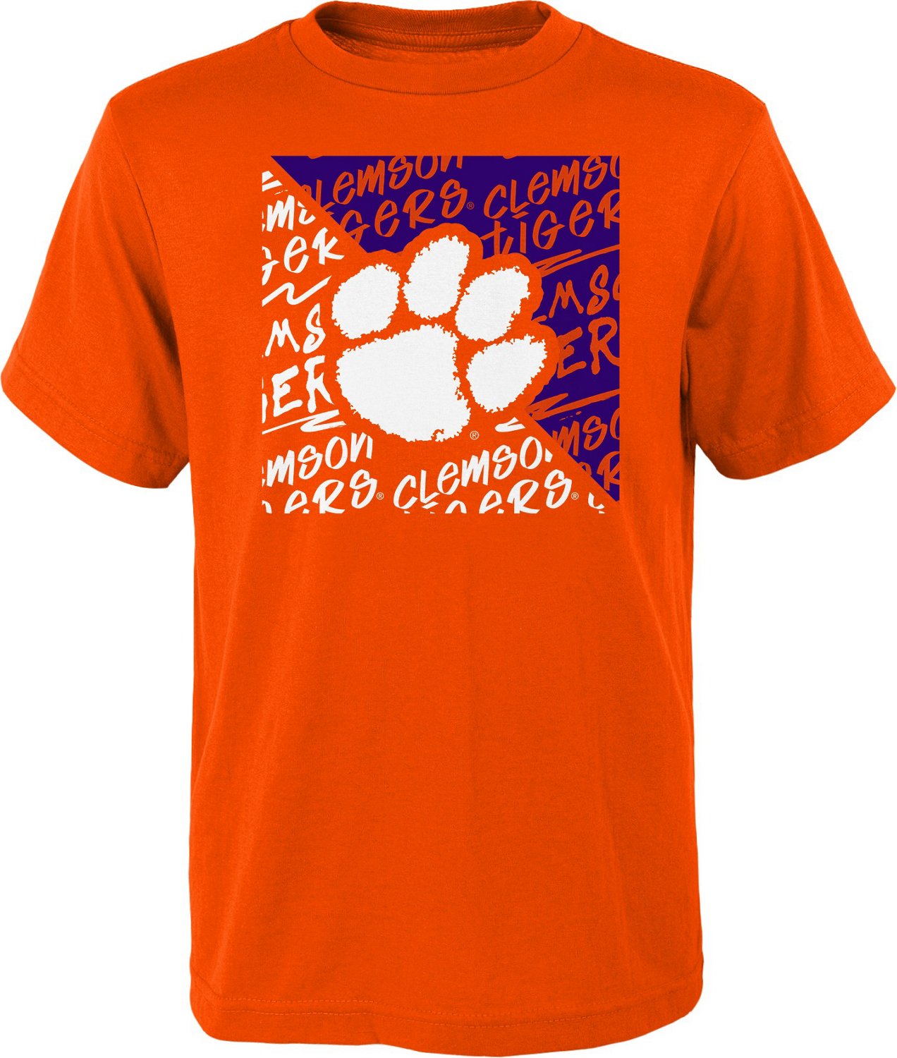 Outerstuff Boys' Clemson University Divide T-shirt