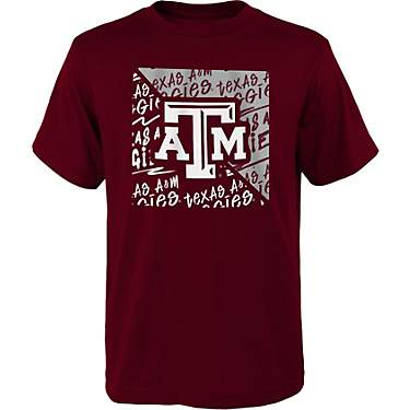 Outerstuff Boys' Texas A&M University Divide T-shirt                                                                            