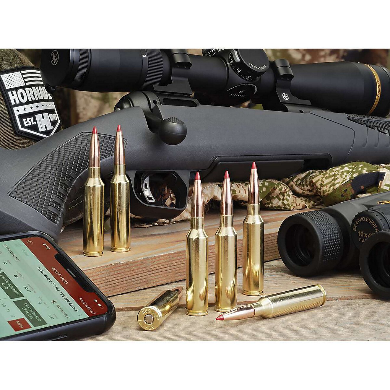 Hornady Precision Hunter ELD-X 7mm PRC Ammunition 20 Rounds                                                                      - view number 3