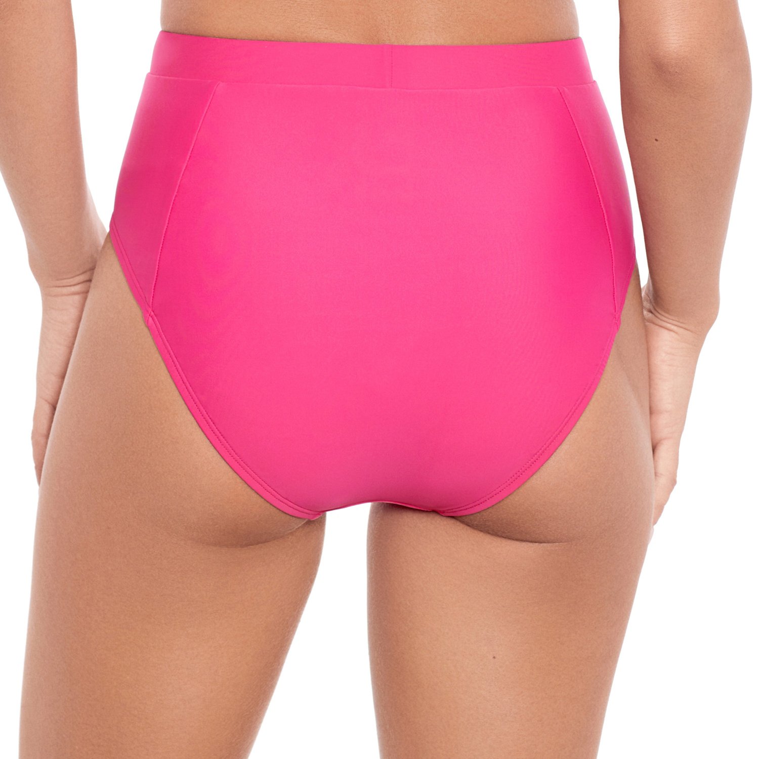 Salt + Cove Juniors' Solid Banded High Waist Swim Bottoms - view number 2