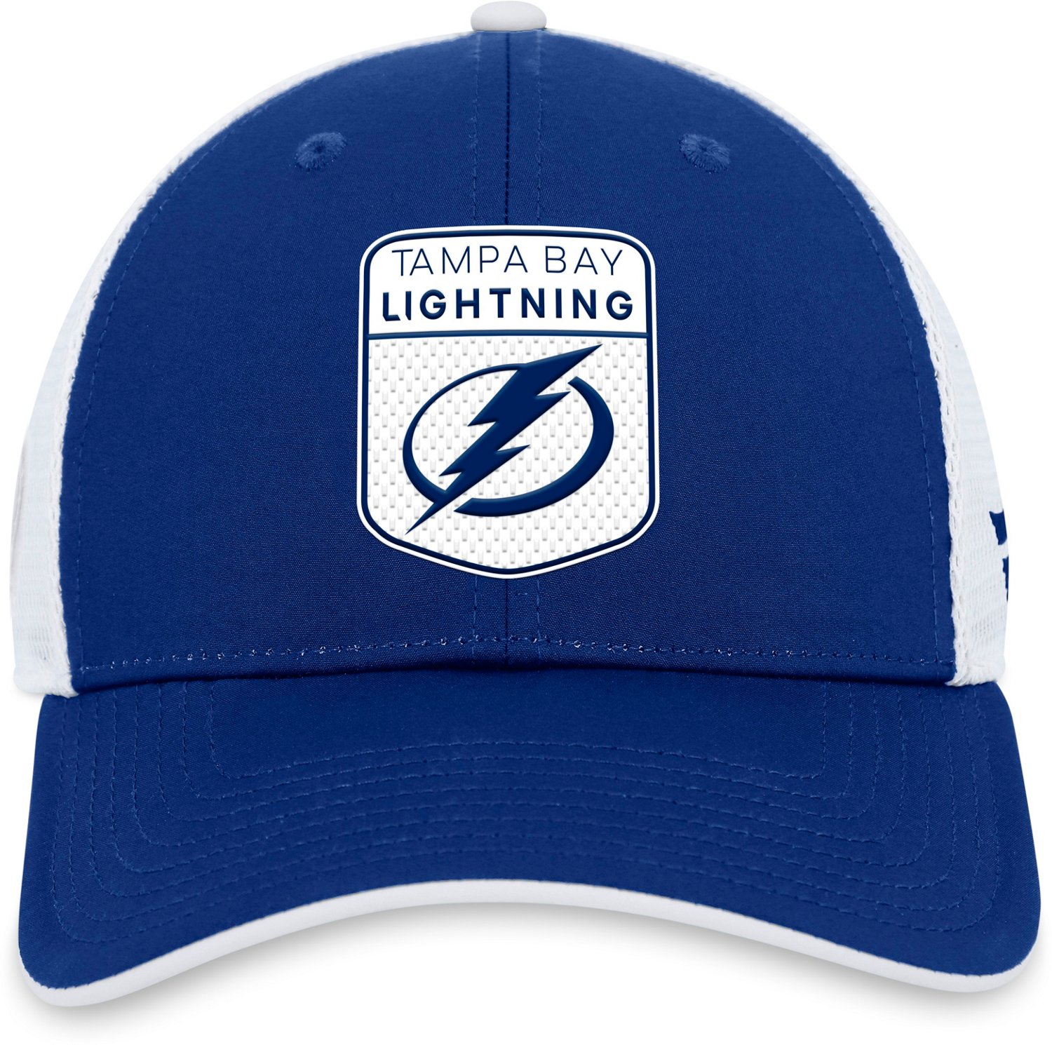 Fanatics Men's Tampa Bay Lightning Authentic Pro Draft Podium Structured Trucker Hat - view number 2