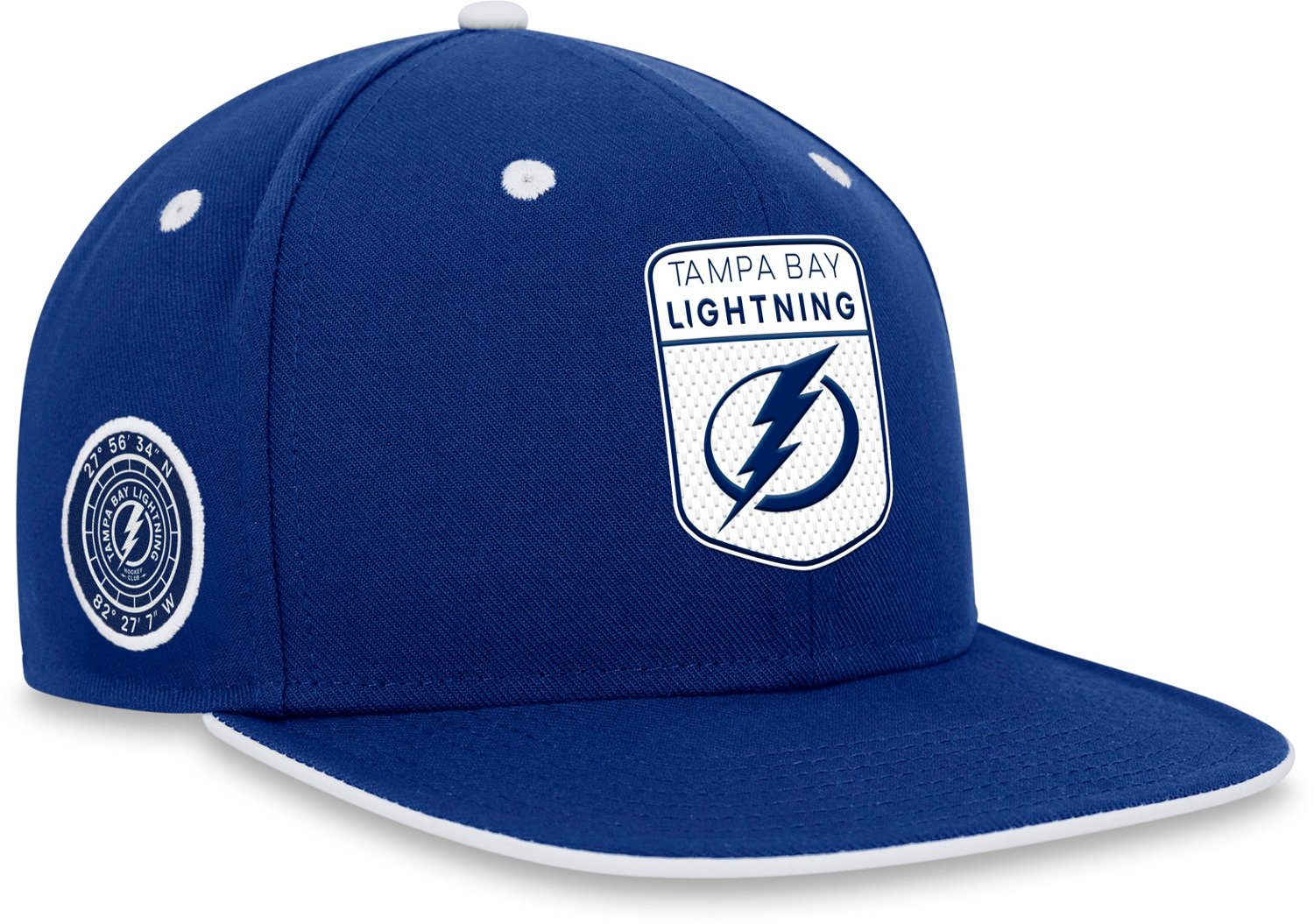 Fanatics Men's Tampa Bay Lightning Authentic Pro Draft Snapback Hat - view number 3