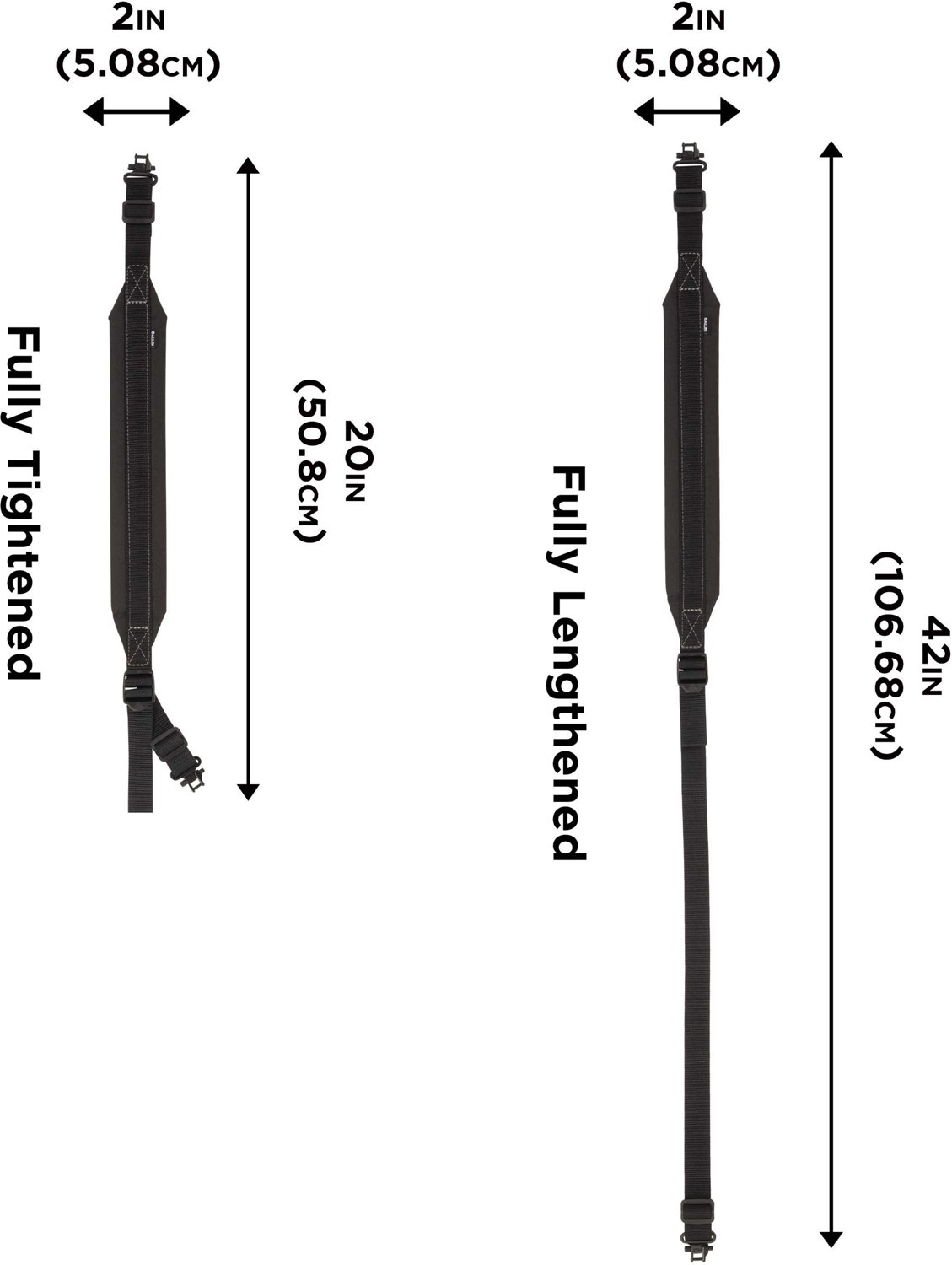 Allen Company Padded Endura Rifle Sling with Swivels - view number 3