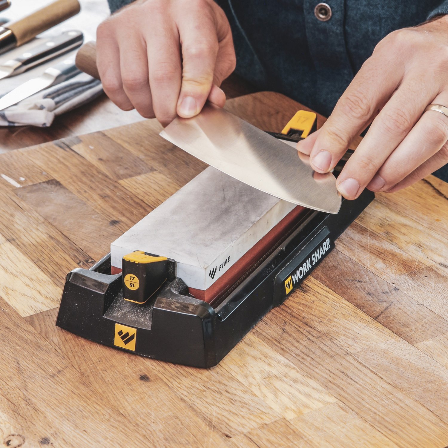 Work Sharp Benchtop Whetstone Knife Sharpener