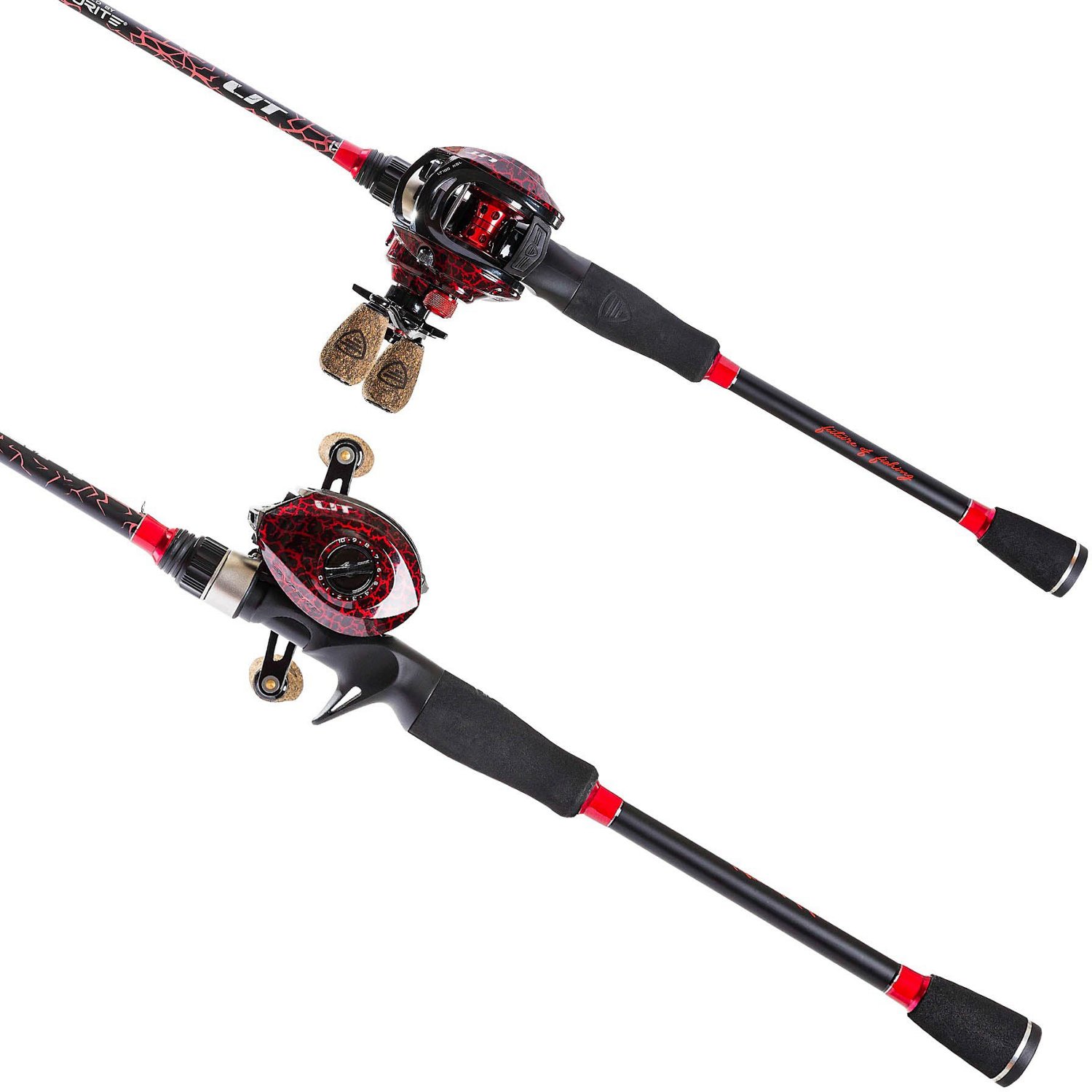 Favorite Fishing Lit 7 ft 3 in MH Baitcast Rod and Reel Combo