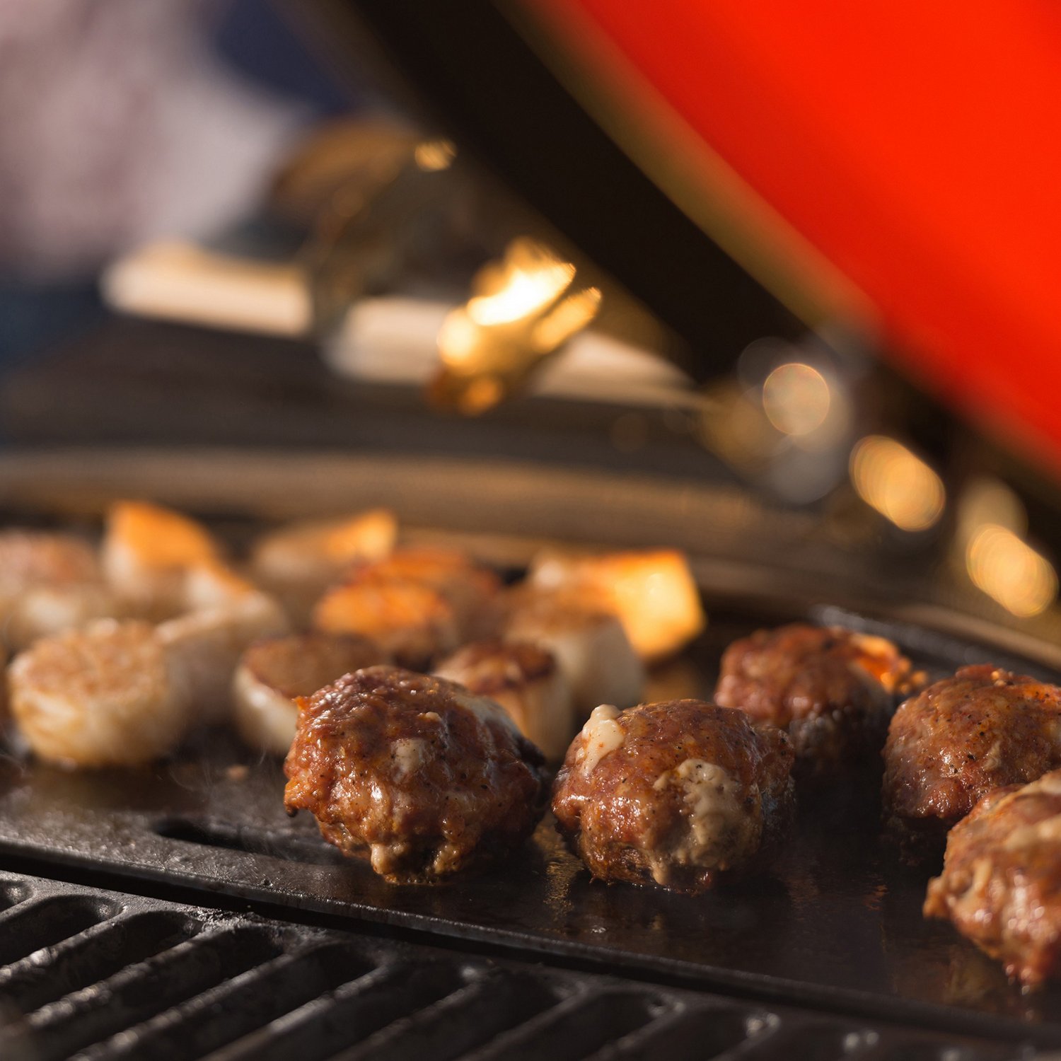 Kamado Joe Big Joe Half Moon Cast Iron Reversible Grill Griddle                                                                  - view number 5