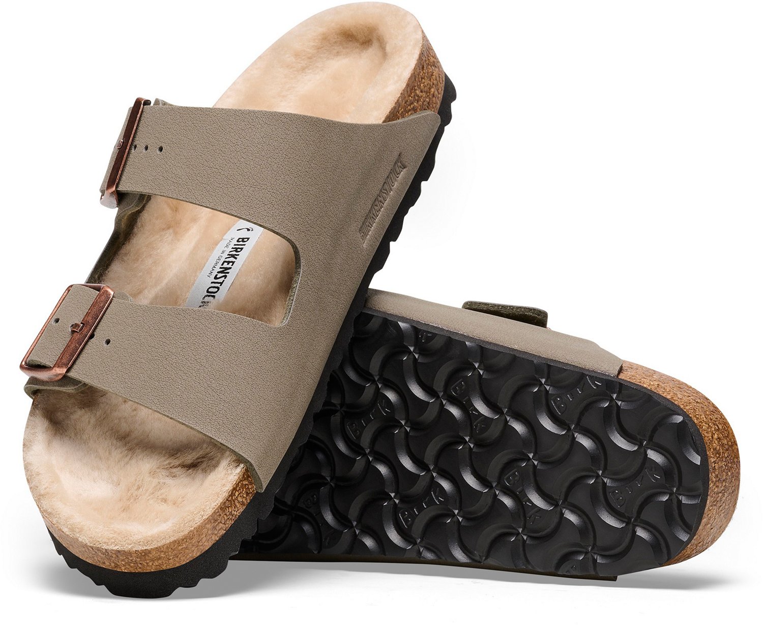 Stone colored online birkenstocks