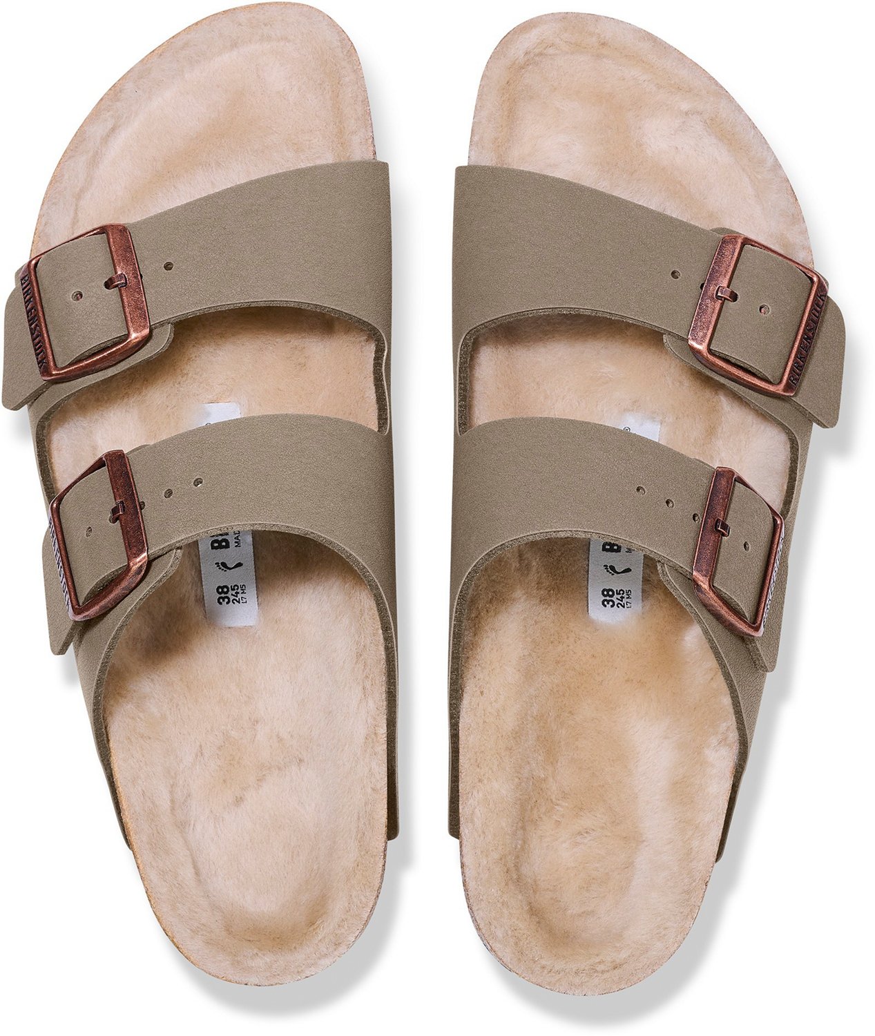 Birkenstock Arizona Shearling-Stone - Albion