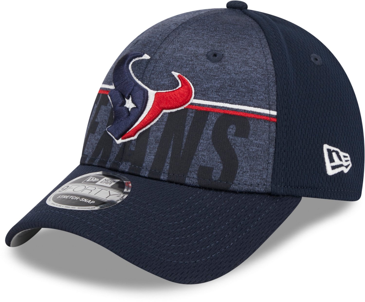 New Era Men's Houston Texans 9FORTY Stretch-Snap Training Cap