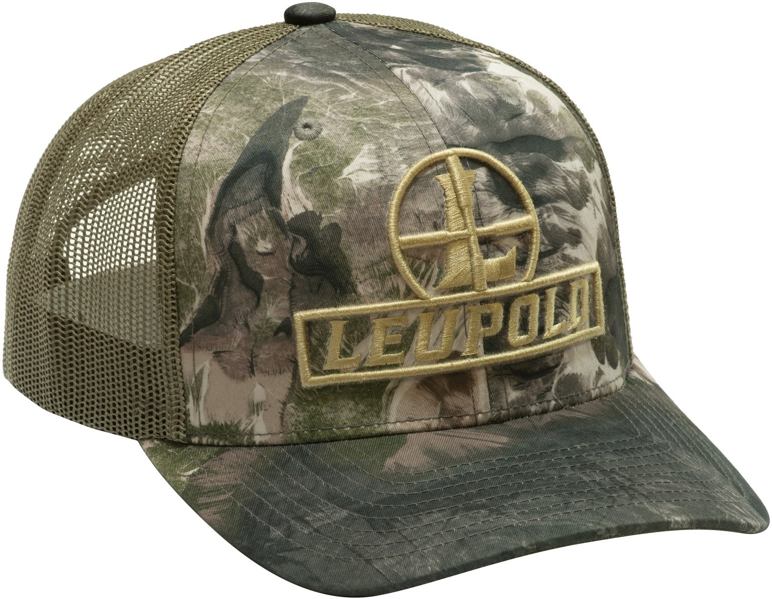 Leupold Adults' Pro Gear Mossy Oak Elements Terra Relentless Reticle Trucker Hat