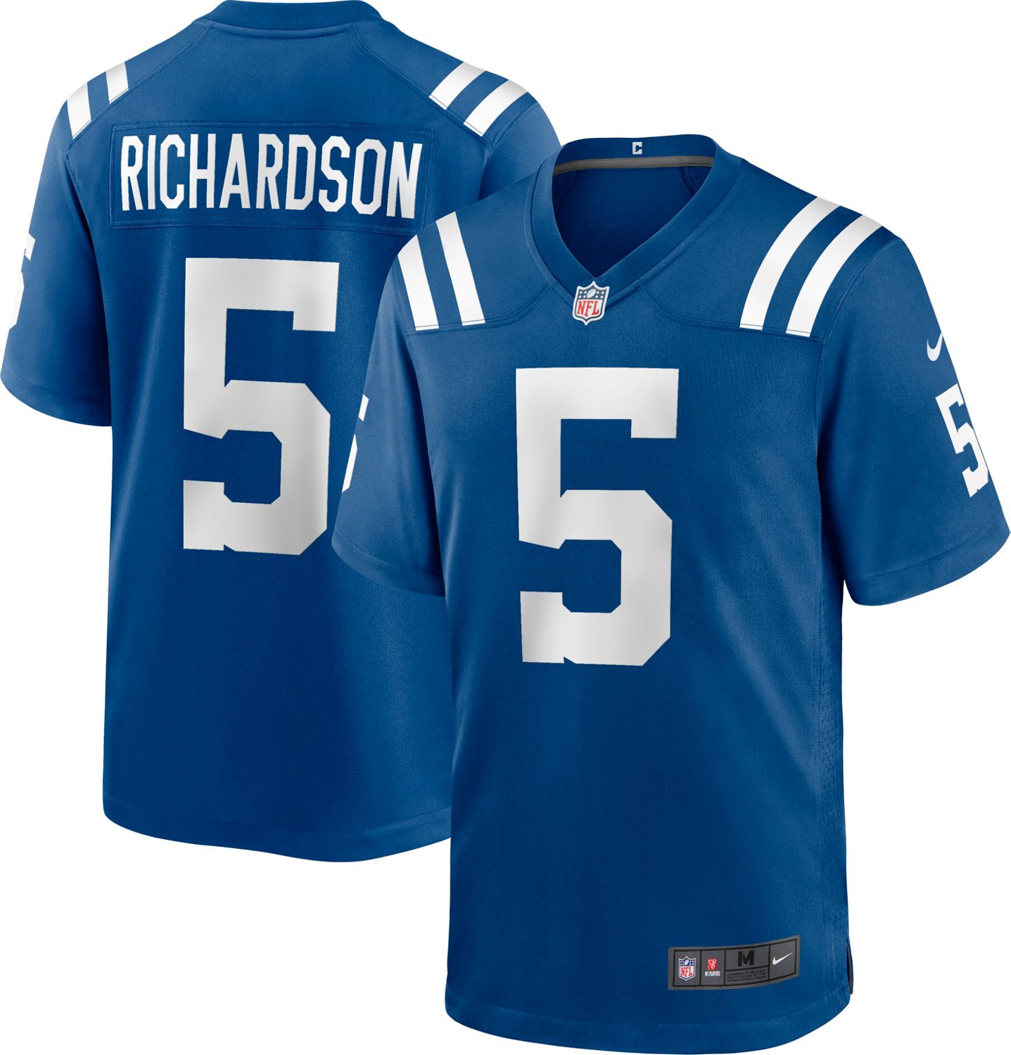 Nike Men's Indianapolis Colts Anthony Richardson 5 Alternate Game Jersey - view number 3