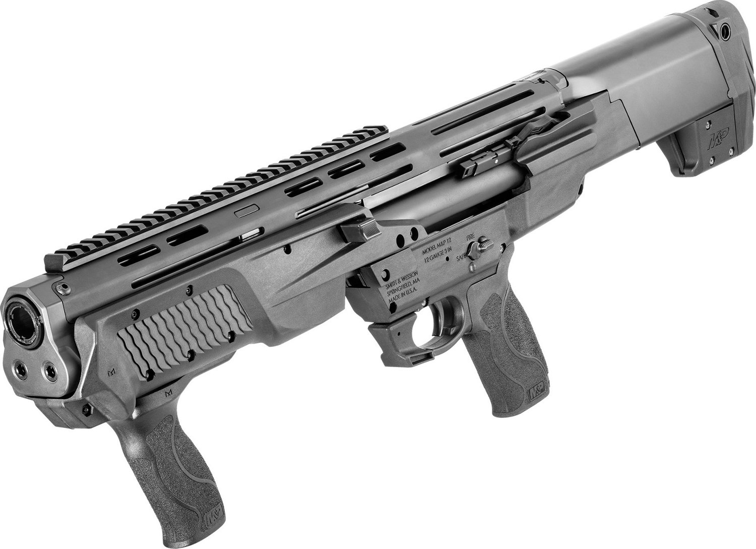 Smith & Wesson M&P12 Bullpup 12 Gauge Pump Action Shotgun                                                                        - view number 5