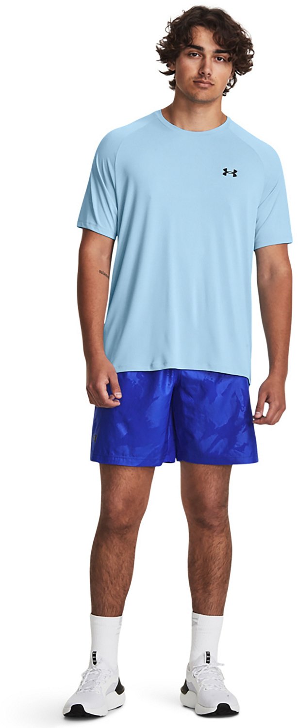 Under Armour Men’s Woven Emboss Shorts 8 in - view number 4