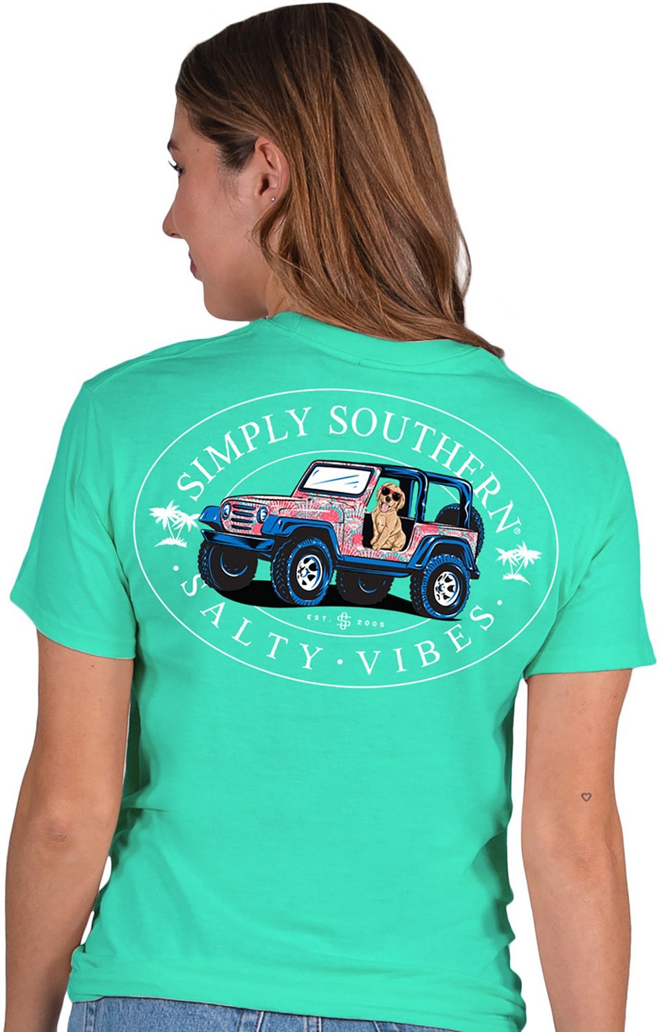 Simply Southern Women's Vibes Shore Tshirt Academy