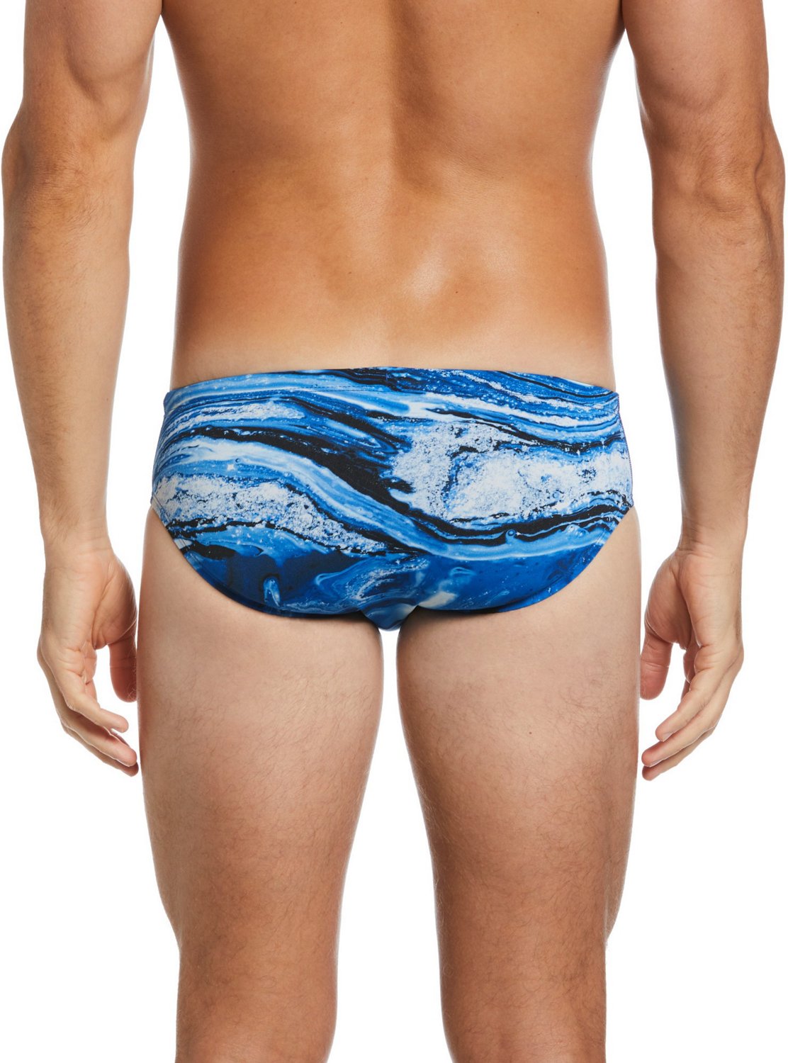 Nike Men's Swim Crystal Wave Brief Shorts