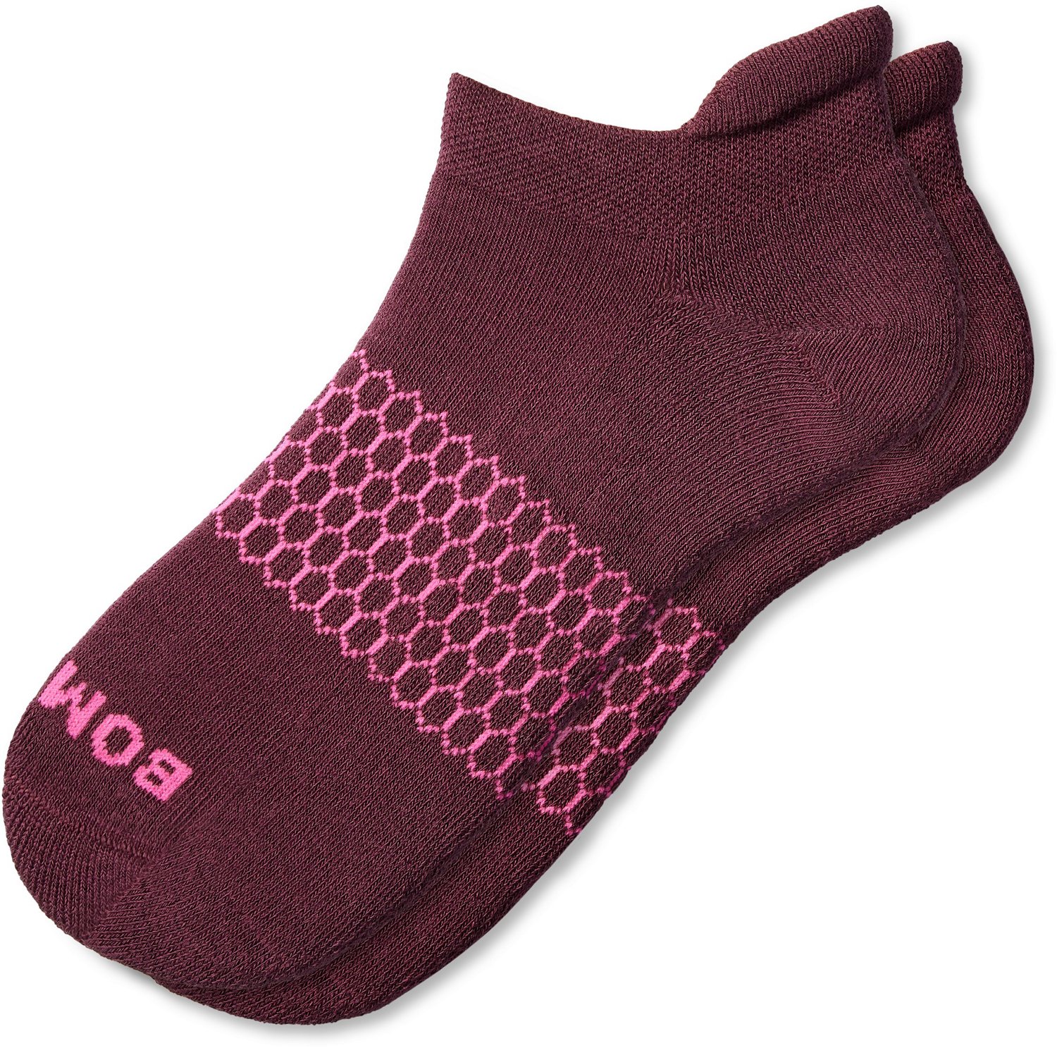 Bombas Solid Contrast Stitch Ankle Socks Academy