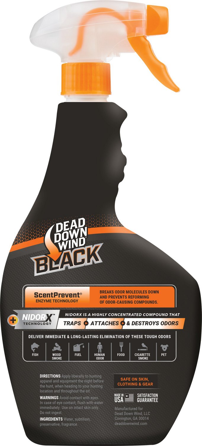  Dead Down Wind Black Field Spray - 24 oz. : Sports & Outdoors