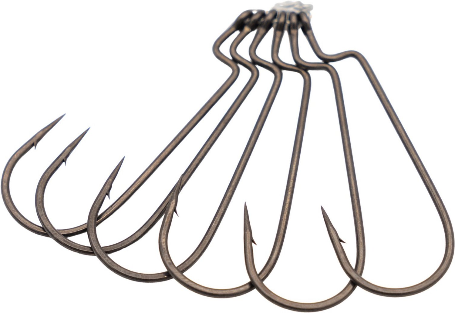 BKK Siren Senko Round Bend Worm Hooks 6-Pack