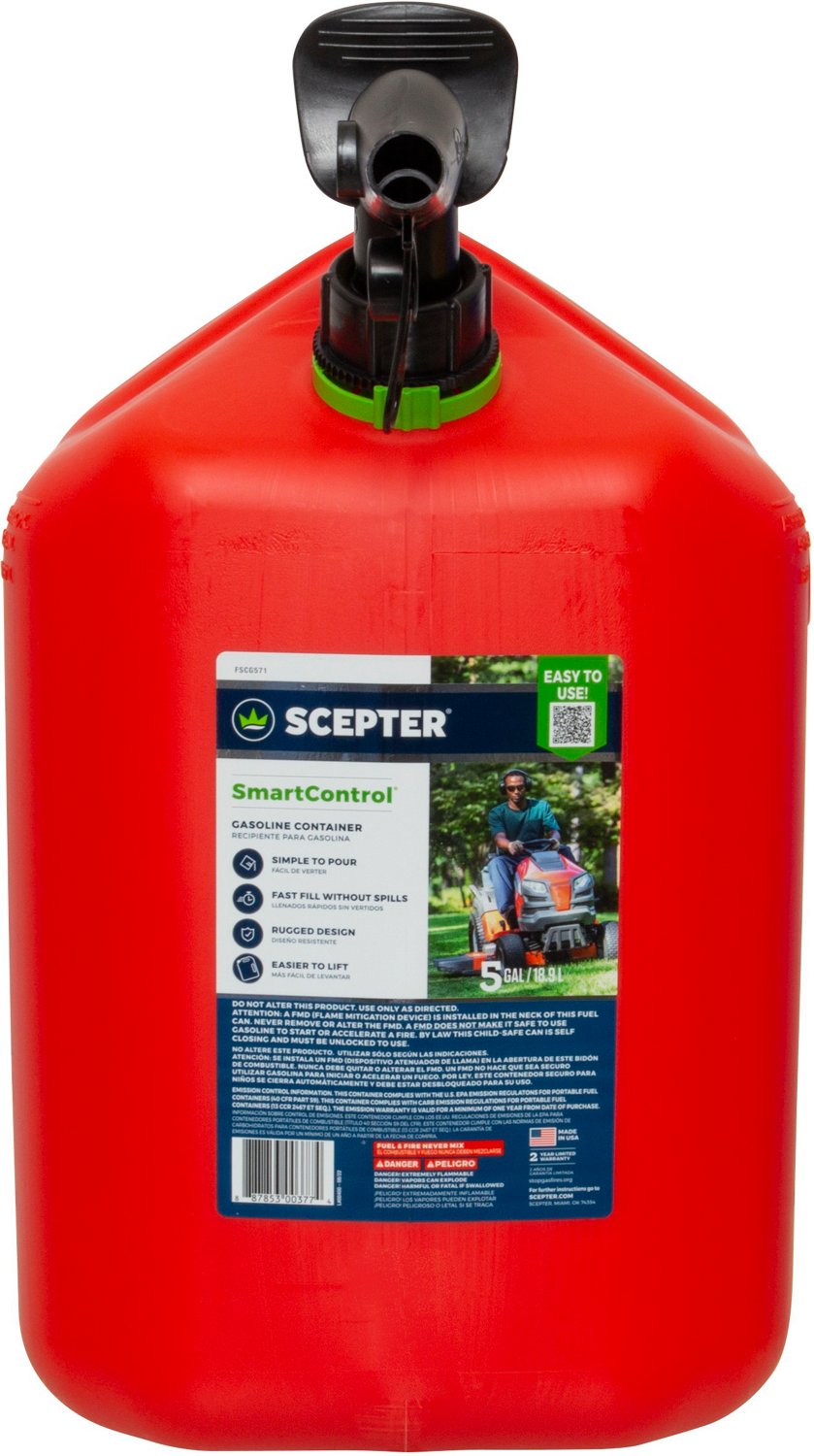 Scepter 5 gal SmartControl Gas Can with Rear Handle                                                                              - view number 2
