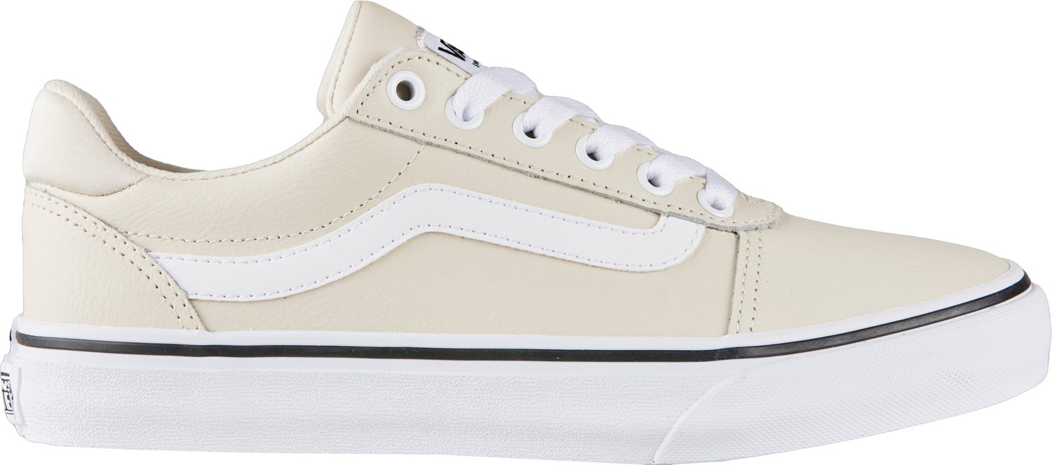 Vans ward hotsell all white