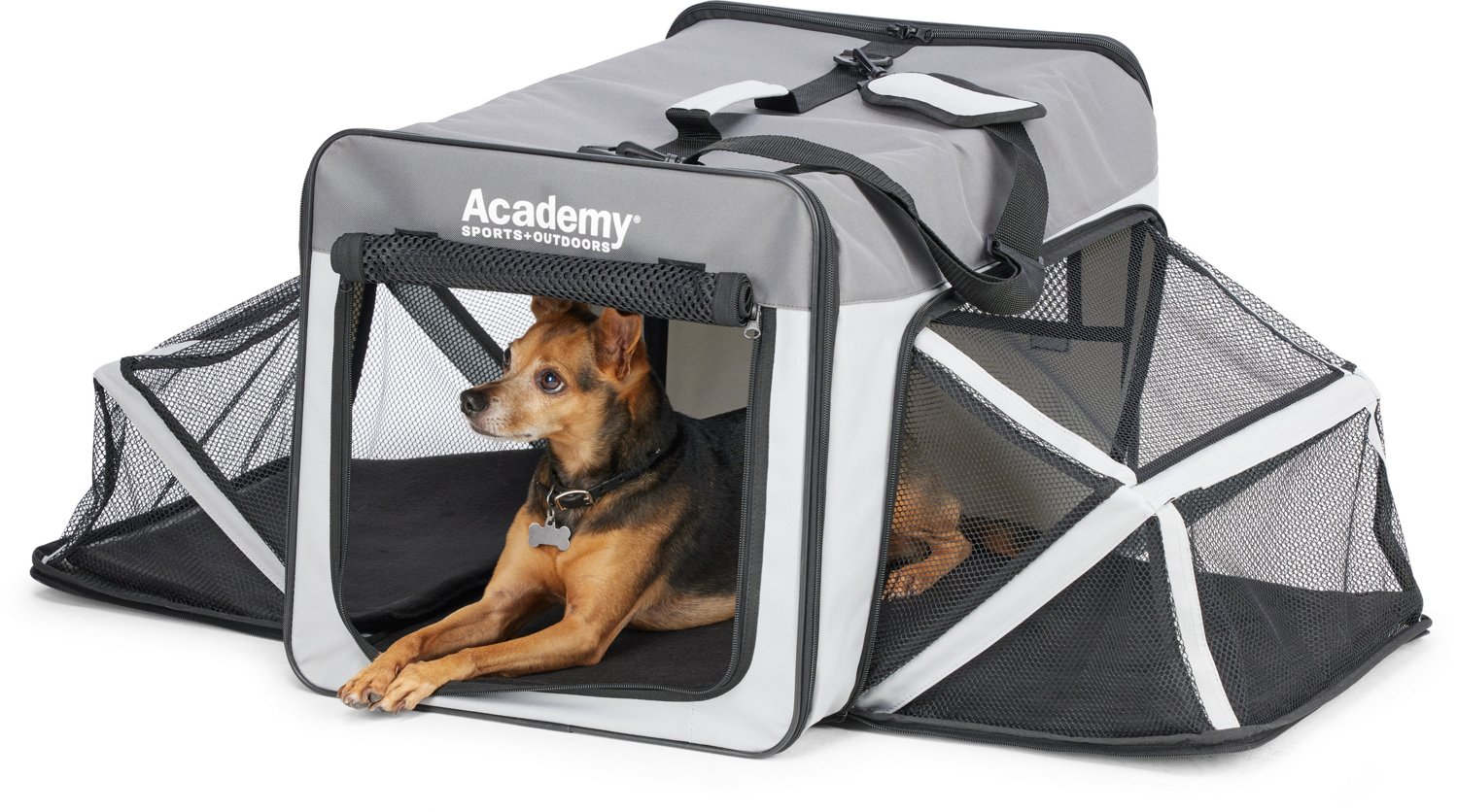 Dog top crate academy