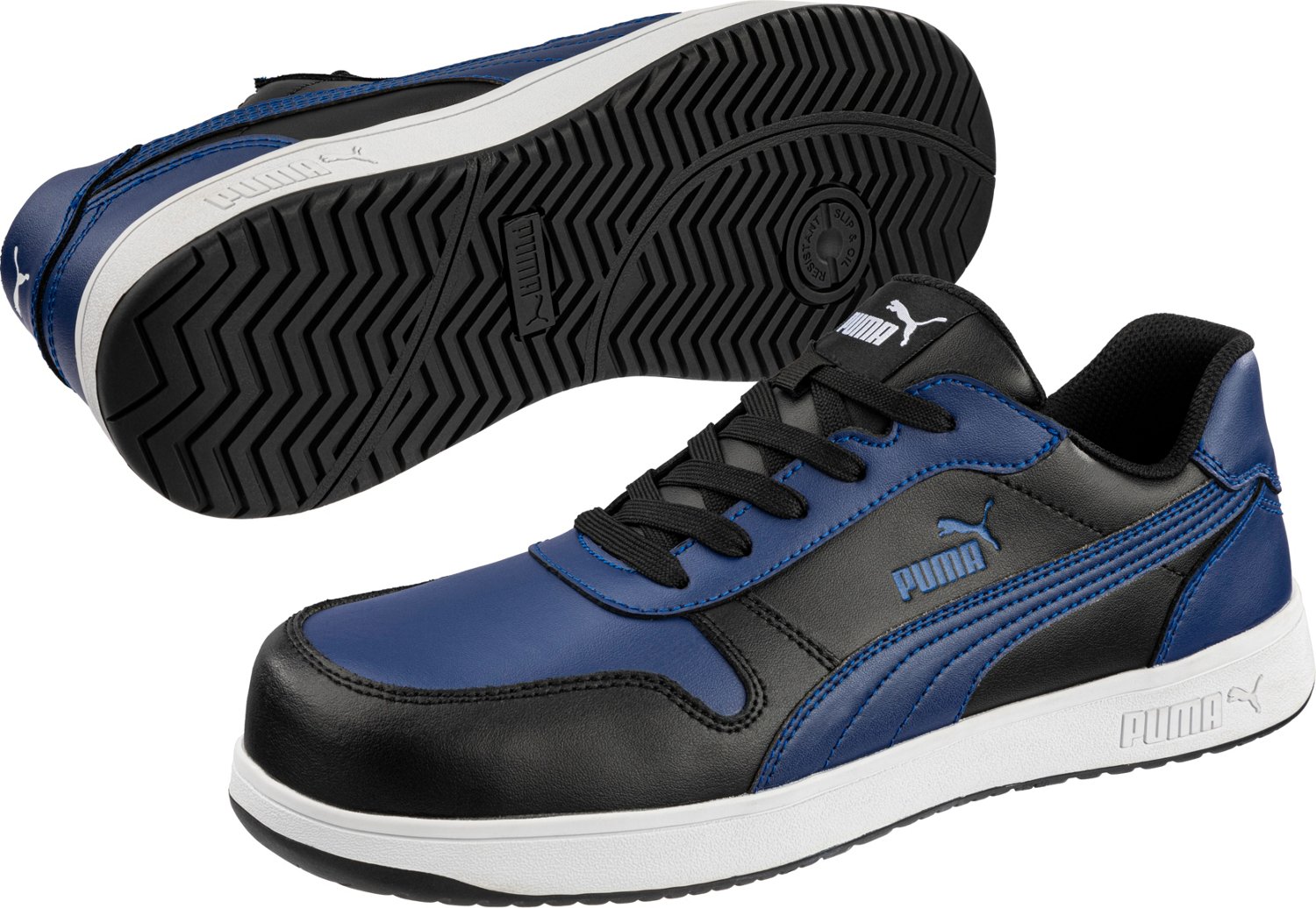 PUMA Men's Safety Frontcourt Low Leather SD Shoes - view number 4